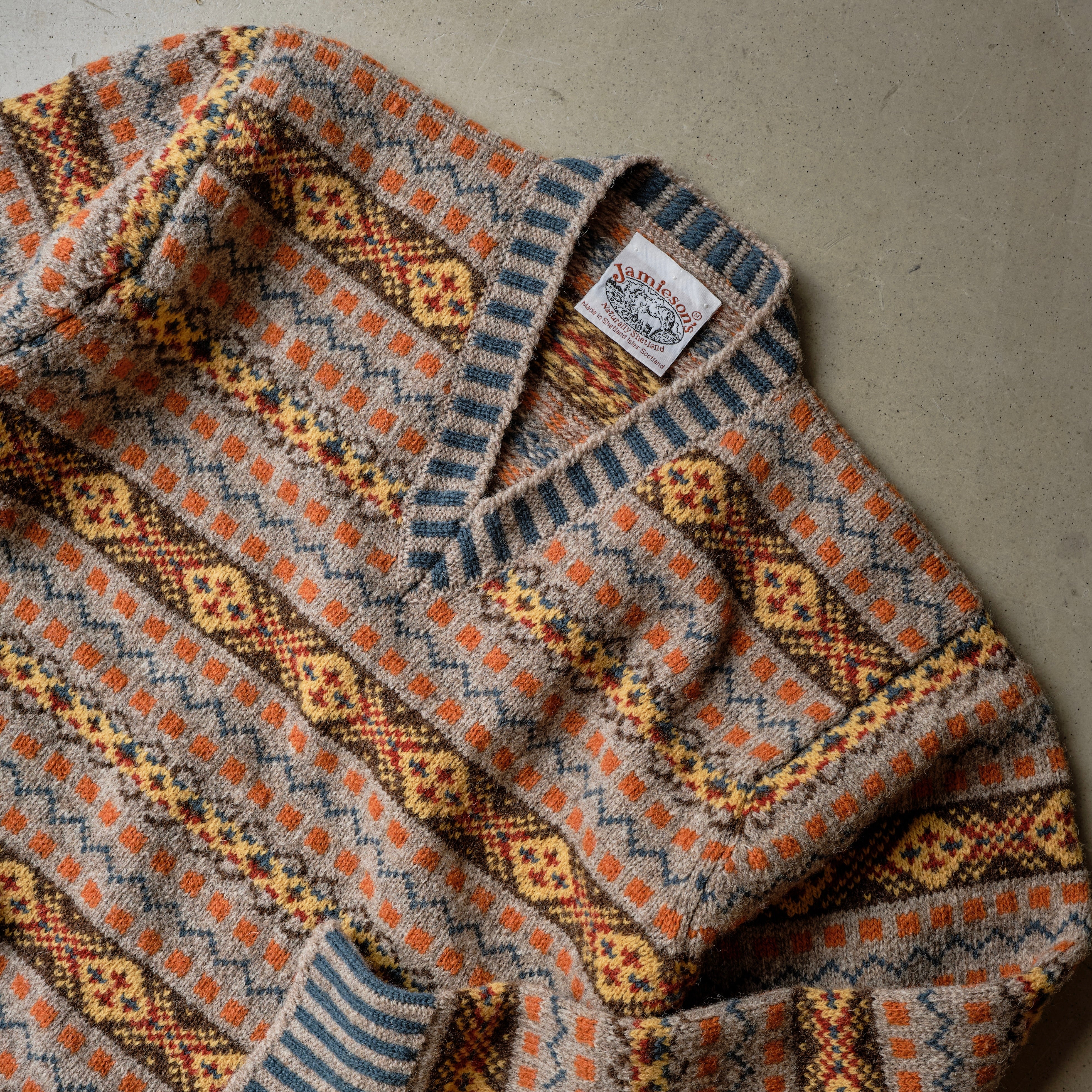 ANATOMICA × JAMIESON'S YPOW FAIR ISLE XL JAMISON'S FAIR ISLE SWEATER | ANATOMICA SAPPORO アナトミカ札幌