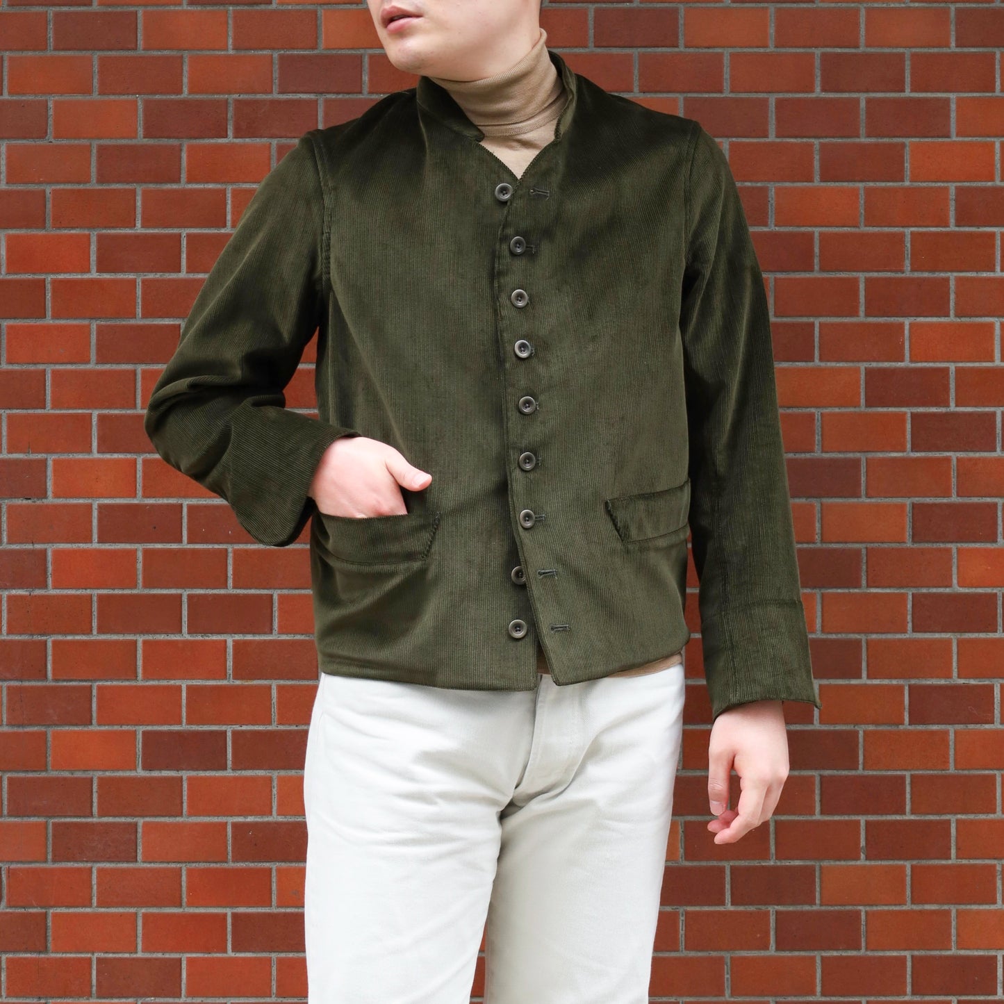 DOLMAN BABY CORDUROY OLIVE