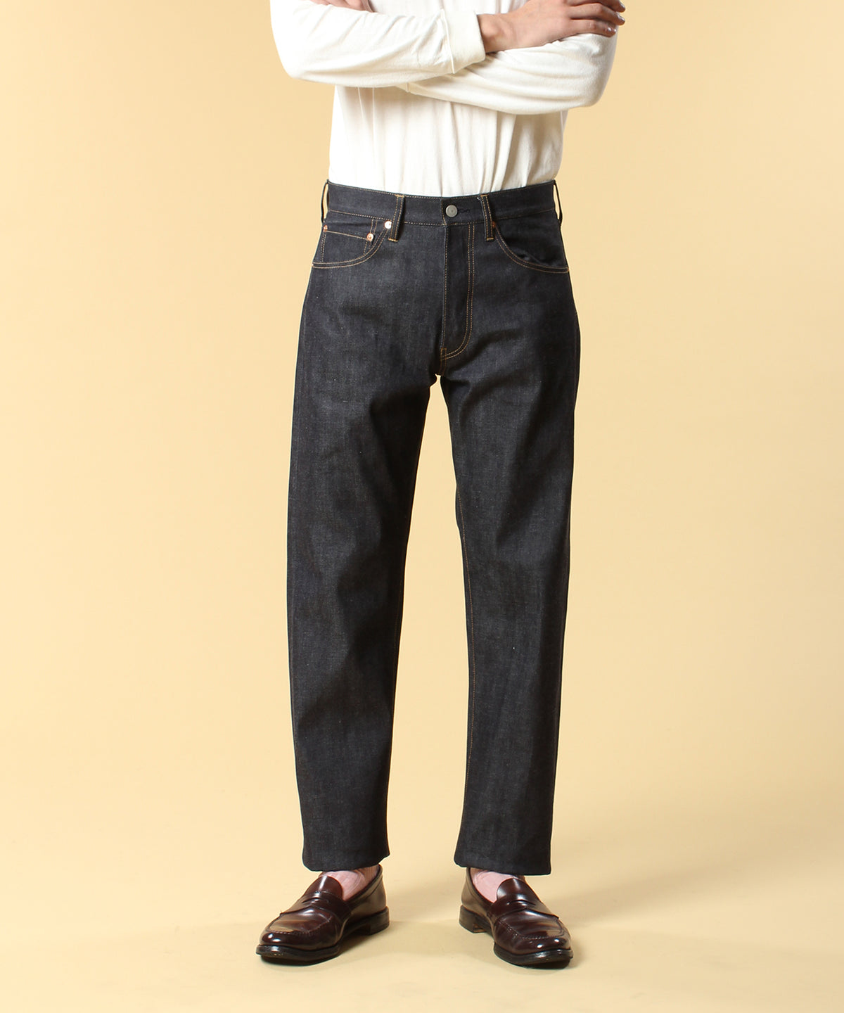 618 TAPERED INDIGO NON WASH（314 TAPERED） – ANATOMICA NAGOYA
