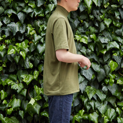 MOCK NECK TEE S/S 25SS SEASONAL COLOR