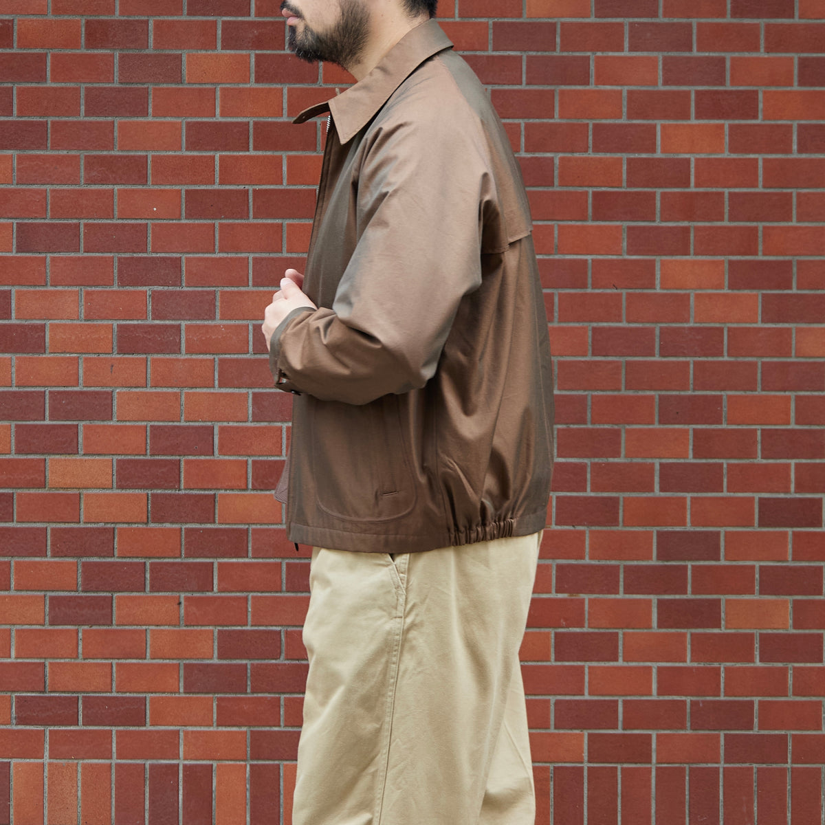 ANATOMICA by BRAGGIN' DRAGON VAN NUYS JACKET BROWN