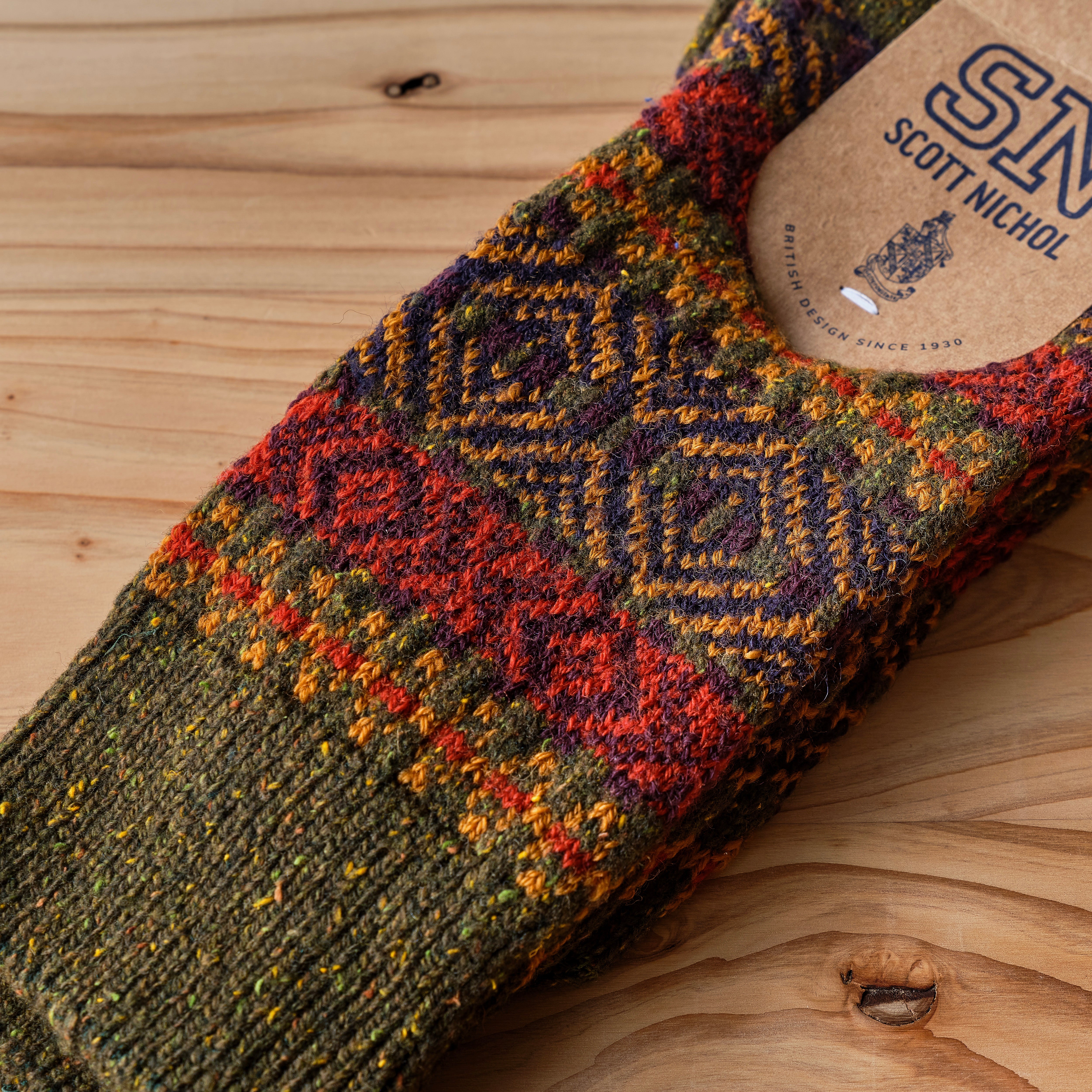 SCOTT NICHOL by PANTHERELLA WOOL SOCKS BECK – ANATOMICA NAGOYA