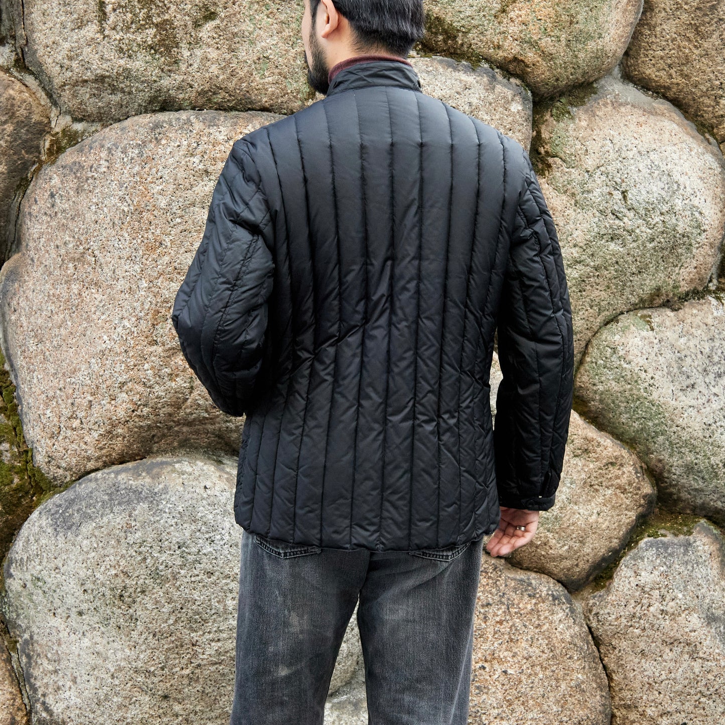 RMFC for ANATOMICA ALEXANDER DOWN JACKET BLACK