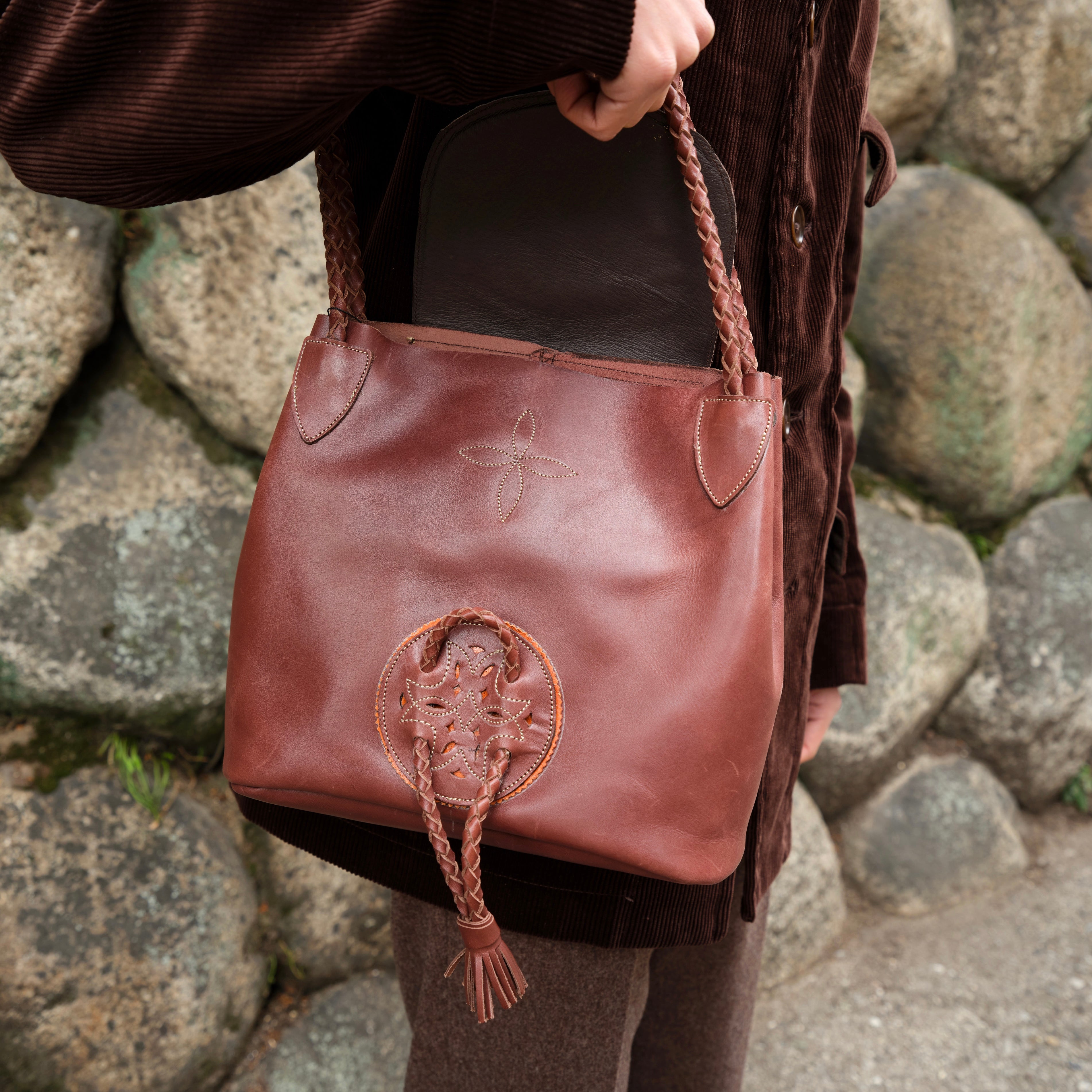 ANDALUSIA SEVILLA BAG BROWN – ANATOMICA NAGOYA