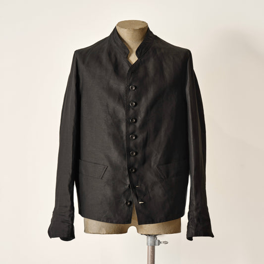 DOLMAN IRISH LINEN BLACK