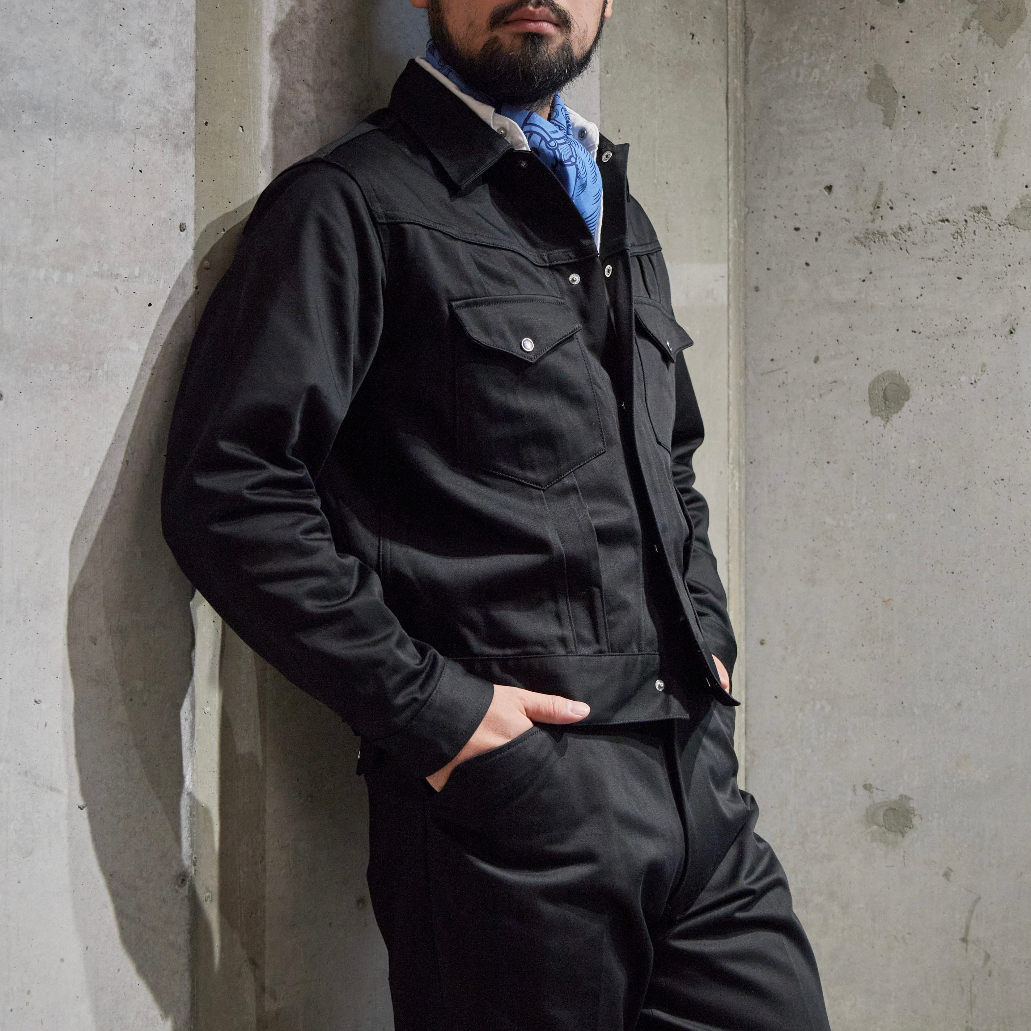 NAGOYA 10th ANNIVERSARY ITEM】SAMUEL JACKET BLACK – ANATOMICA NAGOYA