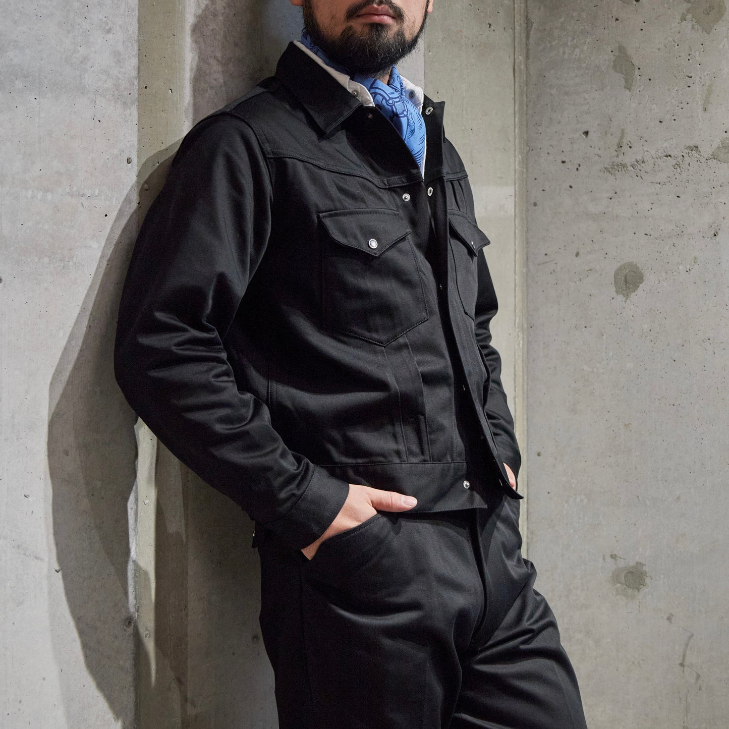 【NAGOYA 10th ANNIVERSARY ITEM】SAMUEL JACKET BLACK