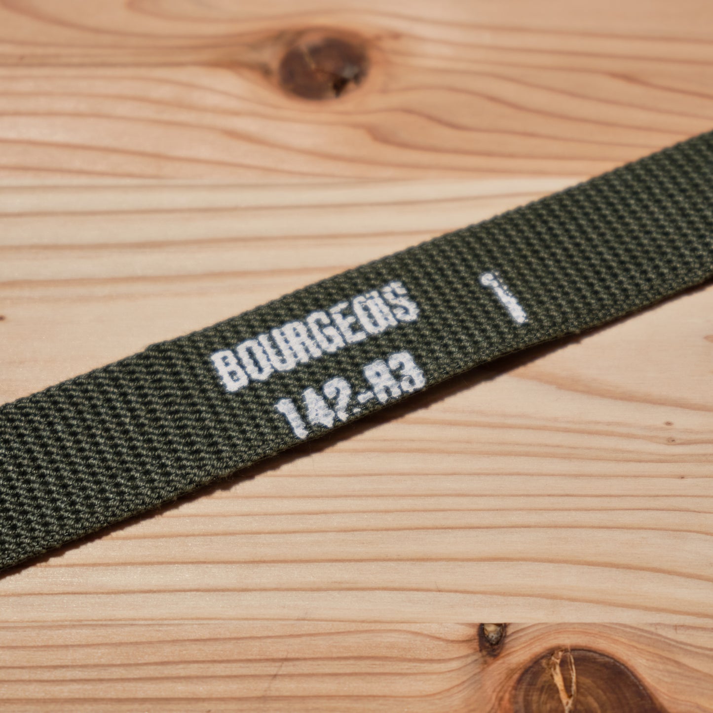 DEAD-STOCK MARINE NATIONALE WAVING BELT