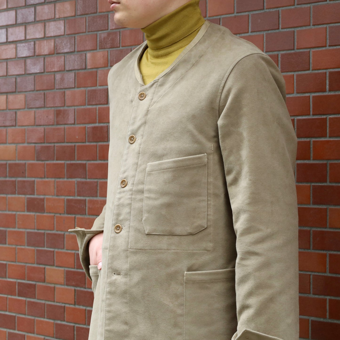 SAVOYARDE ENGLISH MOLESKIN LOVAT