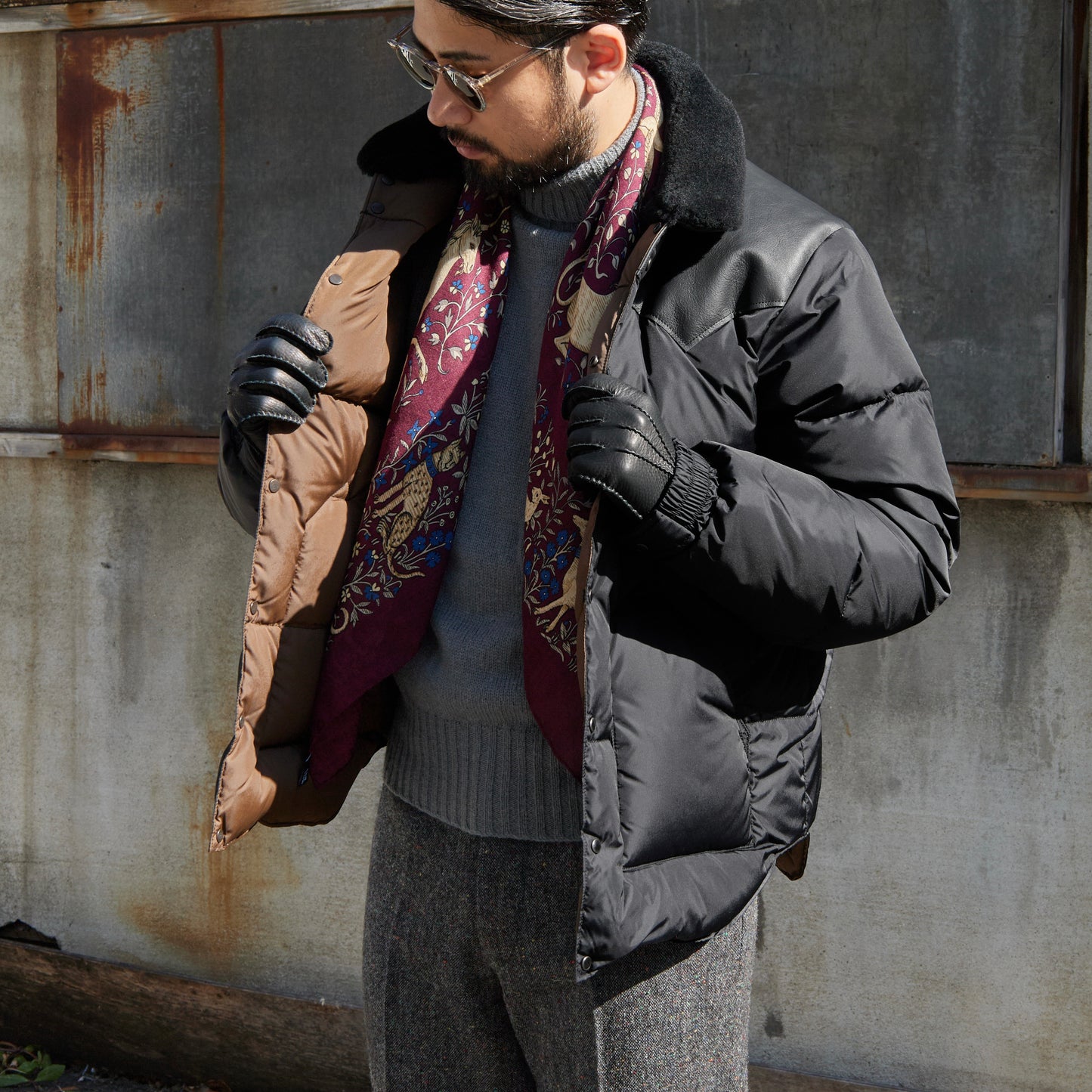 RMFC for ANATOMICA CHRISTY JACKET BLACK