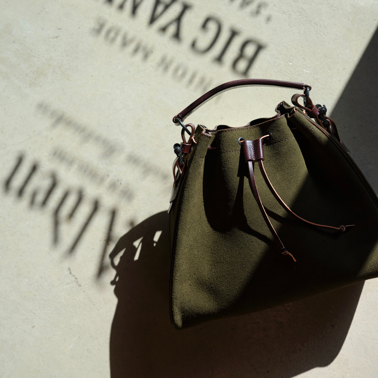 ANDALUSIA BOLSO CARTUCHO BAG SUEDE