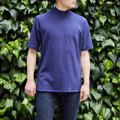 MOCK NECK TEE S/S 25SS SEASONAL COLOR