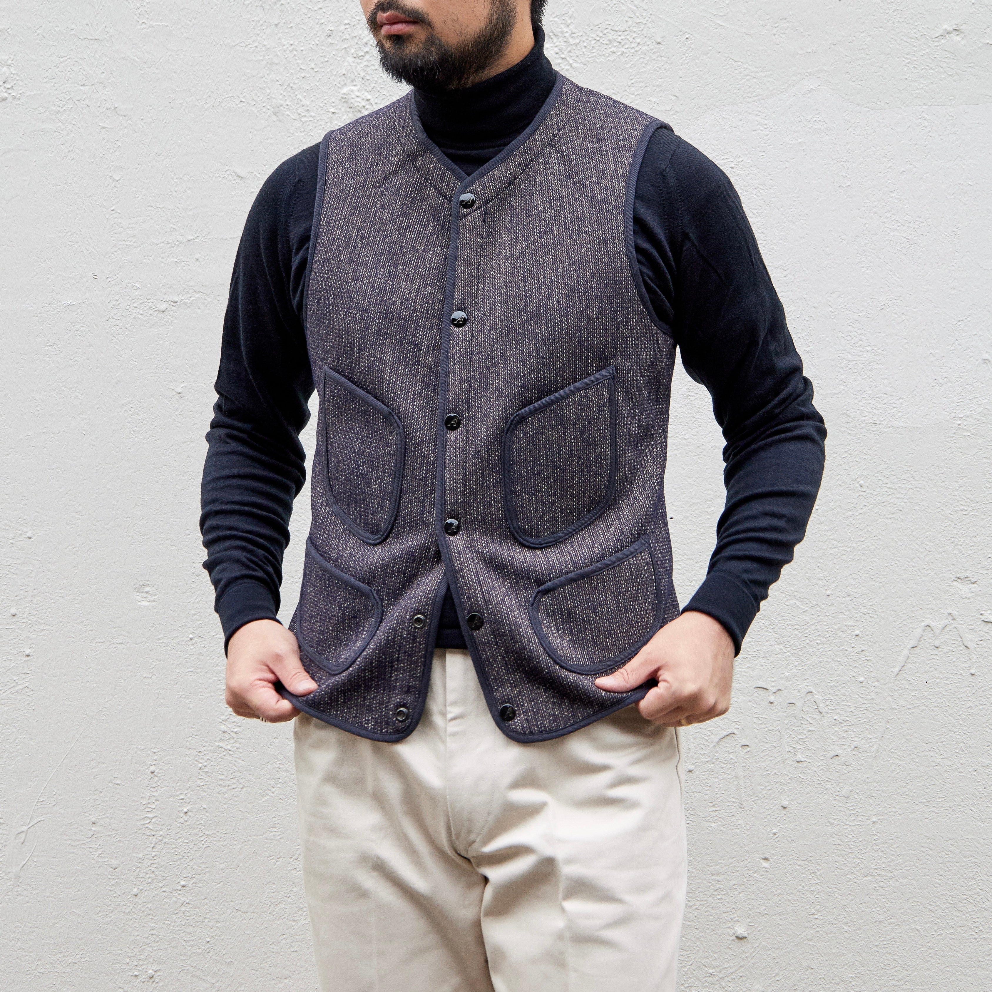 ANATOMICAベスト BEACH CLOTH VEST – ANATOMICA NAGOYA