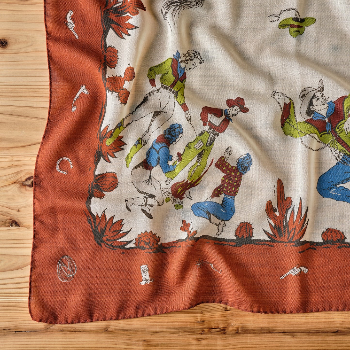 SQUARE SCARF WESTERN