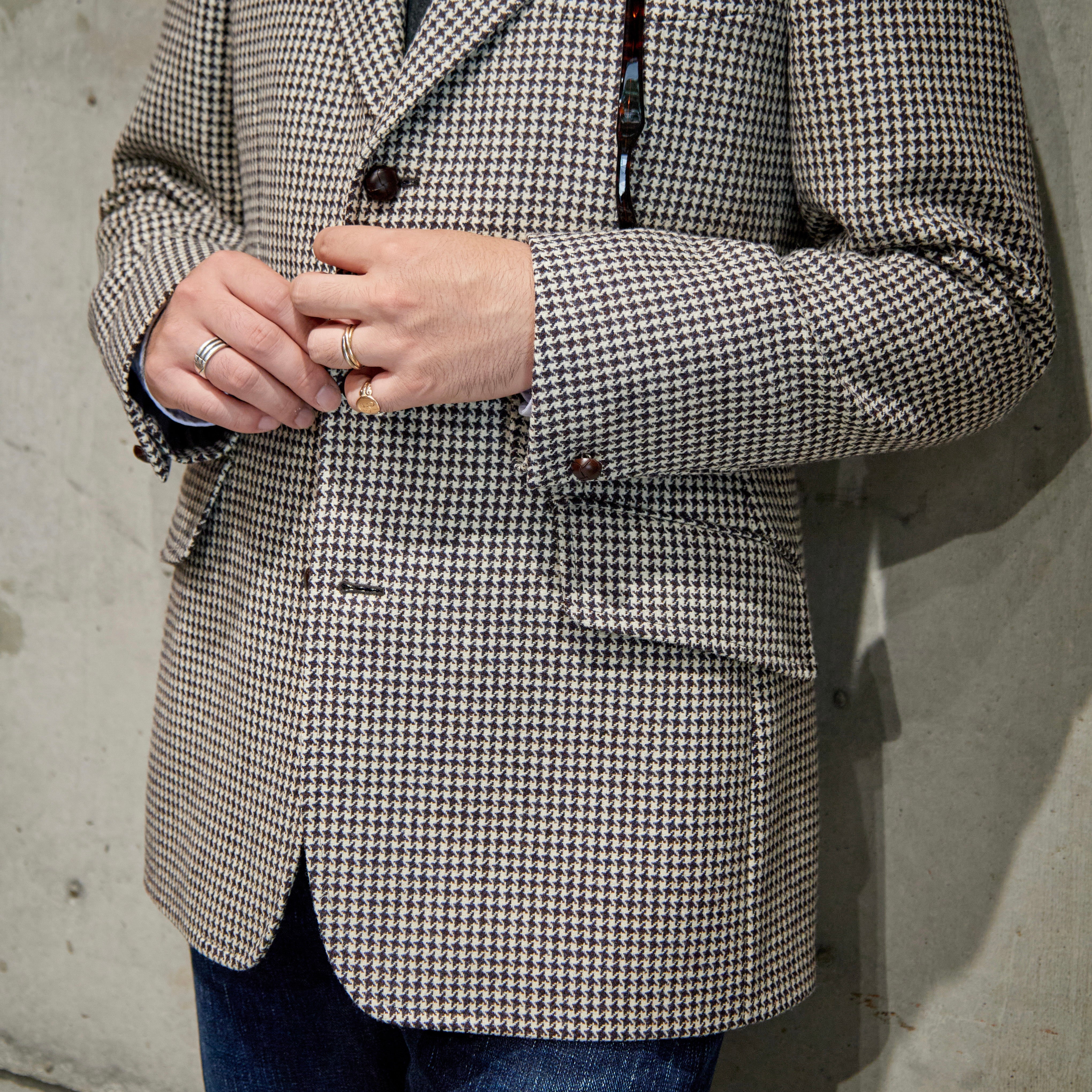 DUNN JACKET HOUNDS' TOOTH – ANATOMICA NAGOYA