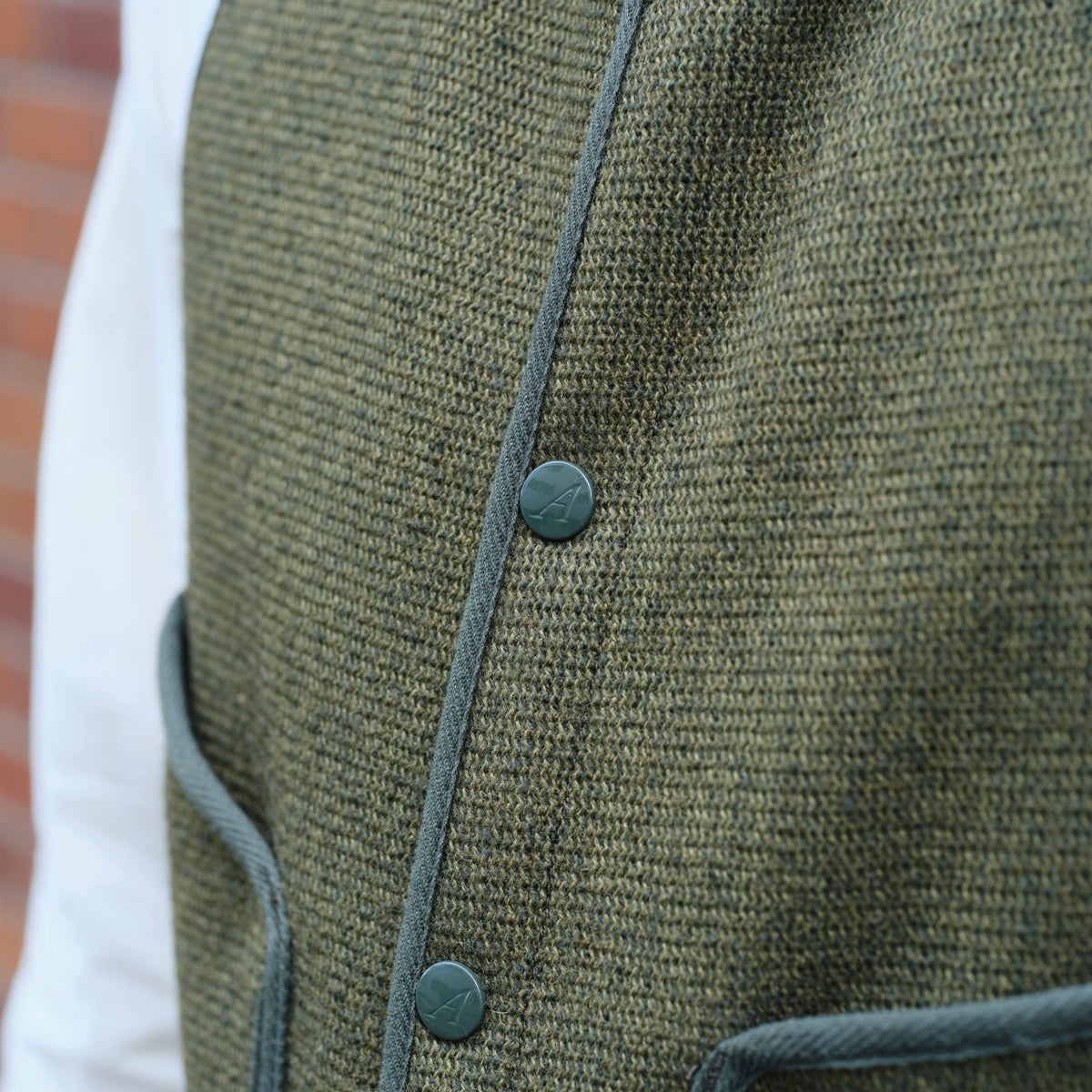 BEACH CLOTH VEST OLIVE