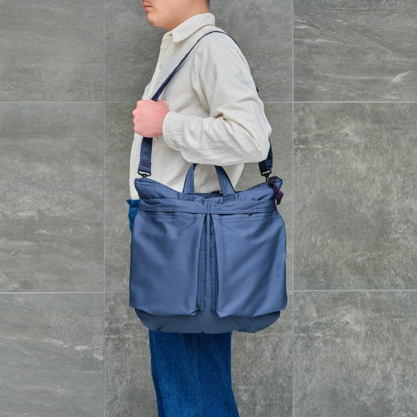 U.S.A.F. HELMET BAG NAVY SMALL