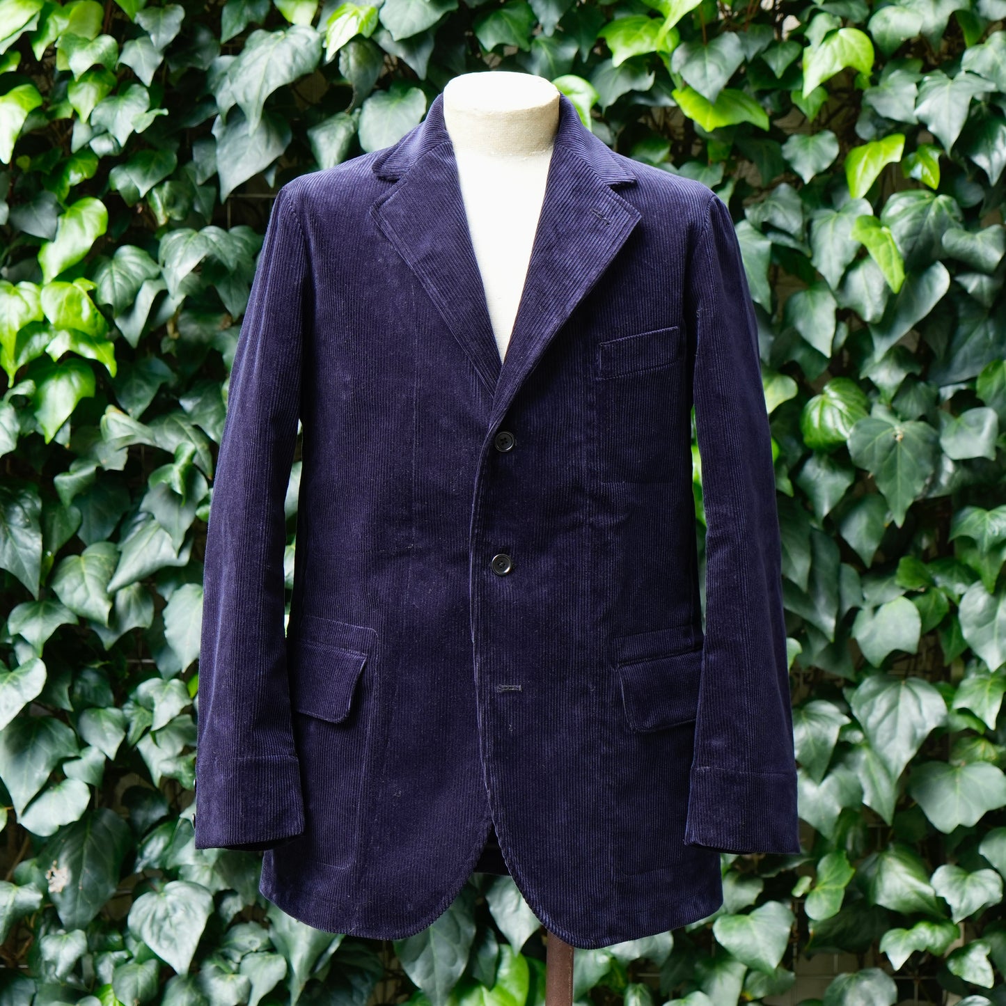 HOBEREAU ENGLISH CORDUROY NAVY