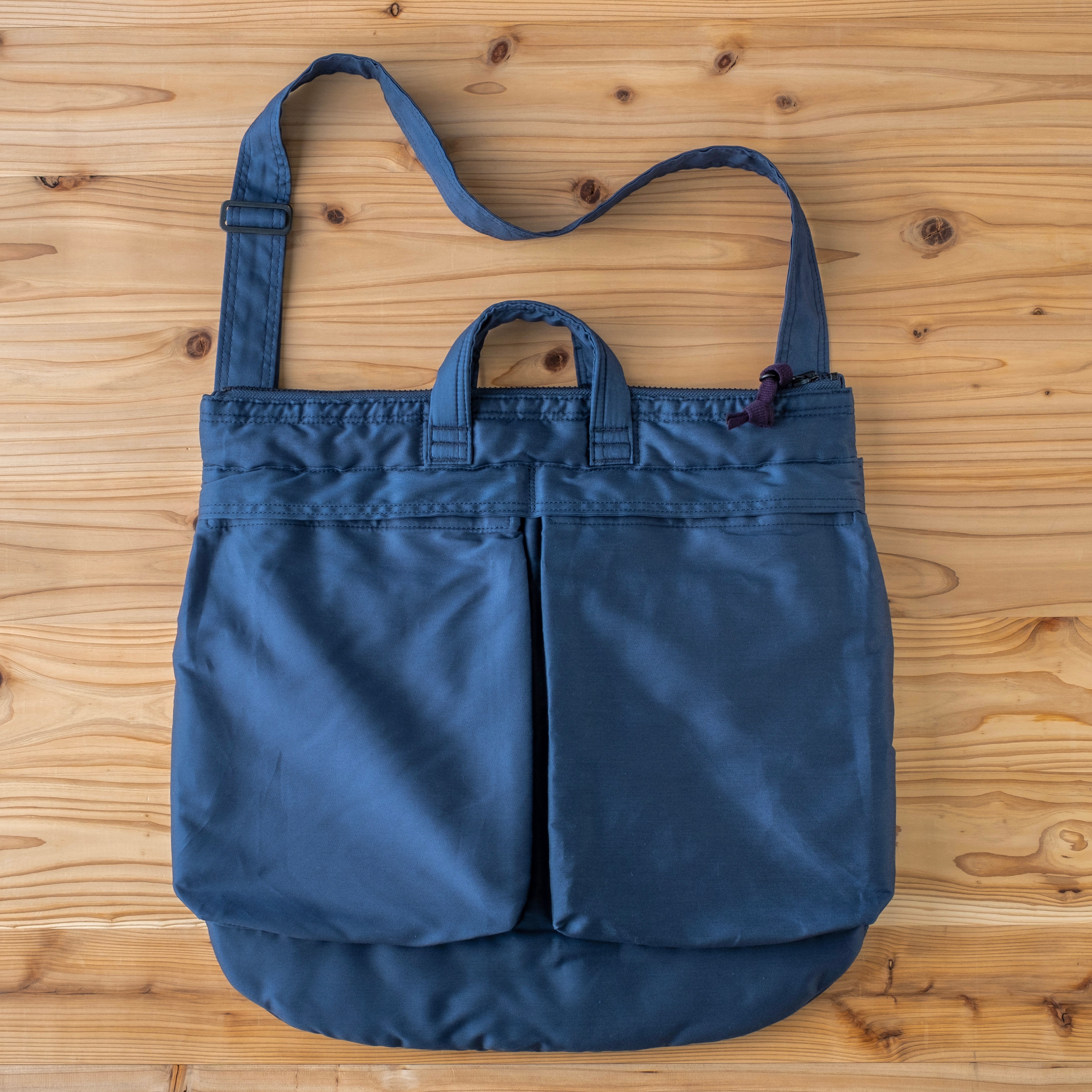 U.S.A.F. HELMET BAG NAVY MEDIUM – ANATOMICA NAGOYA