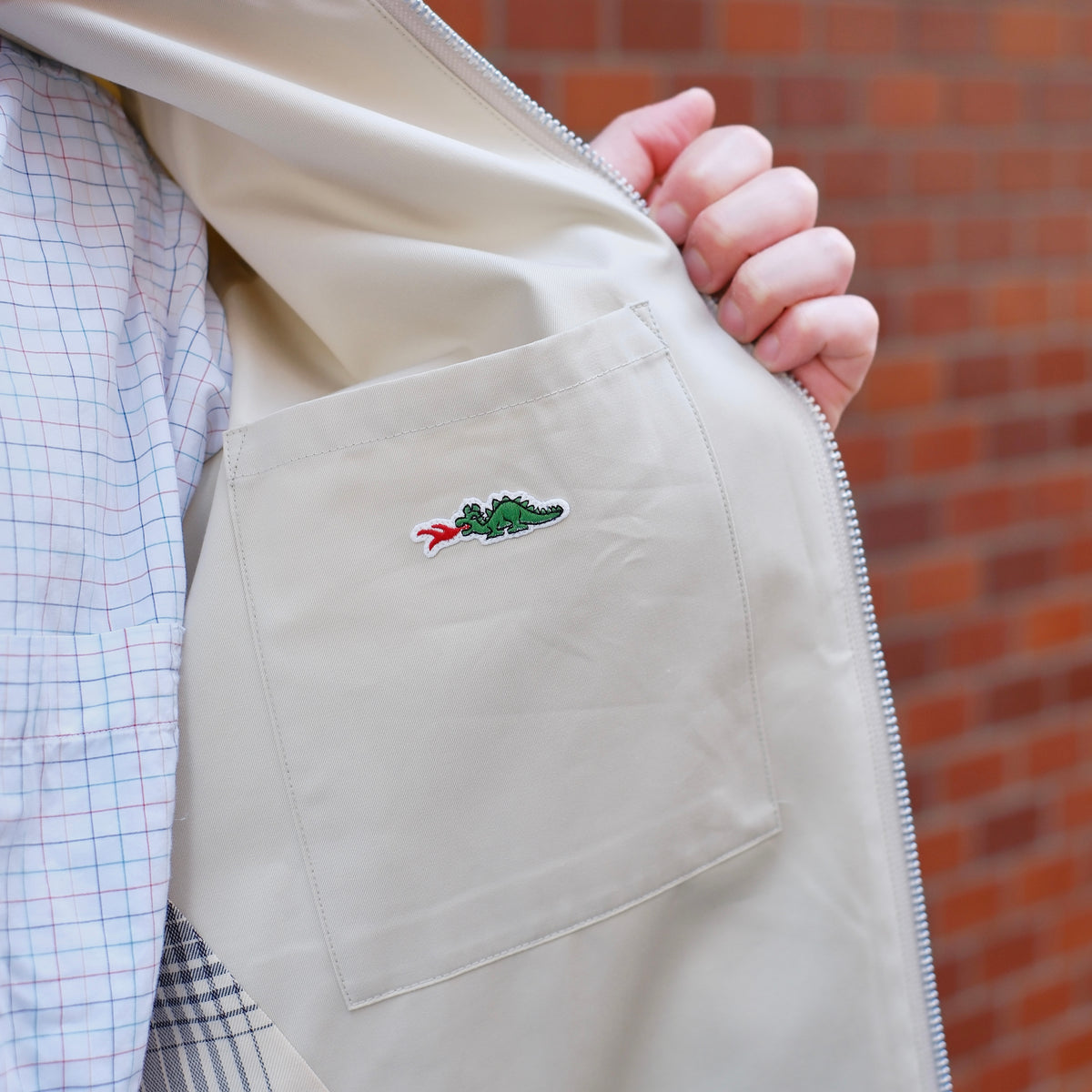 ANATOMICA by BRAGGIN' DRAGON VAN NUYS JACKET OYSTER