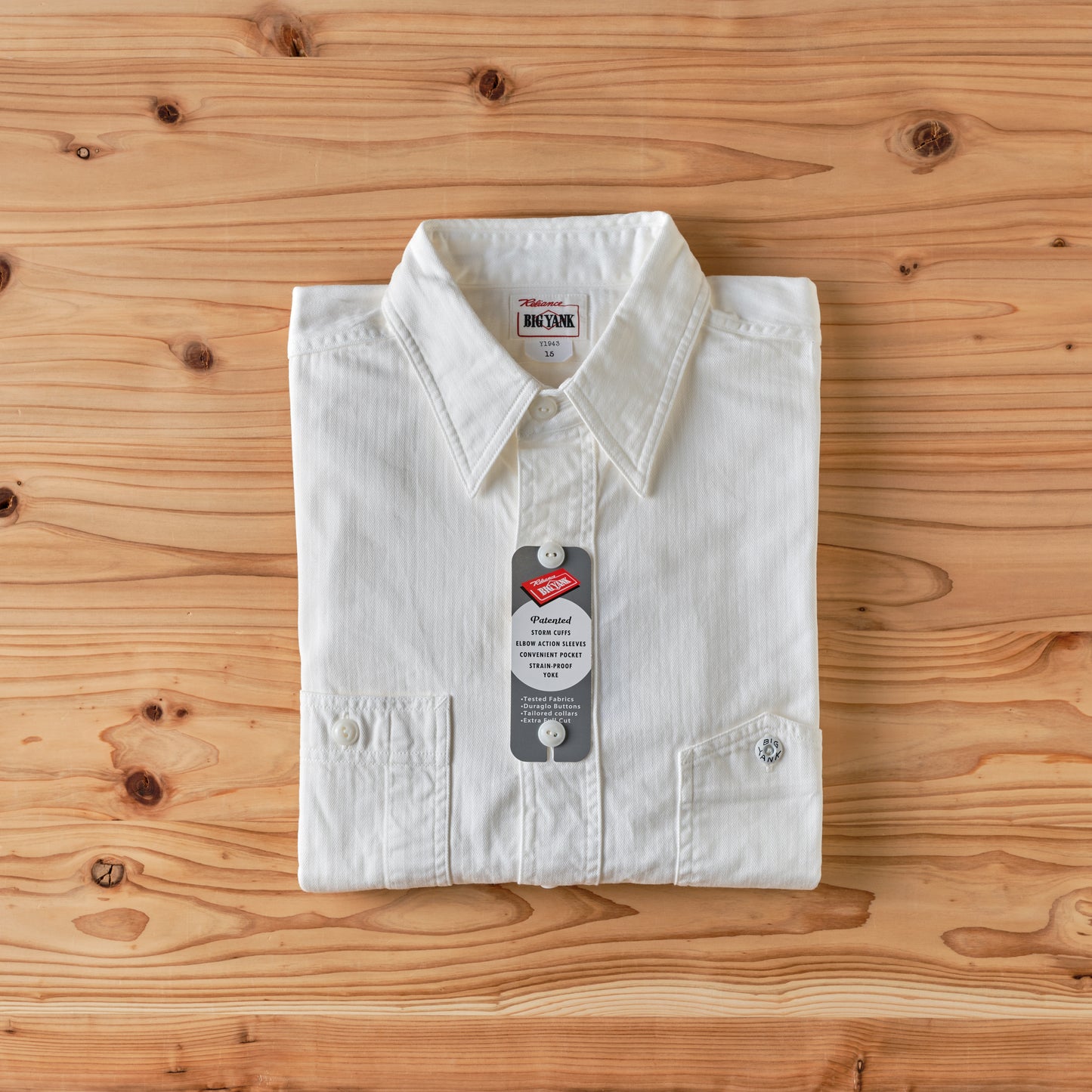 BIG YANK Y1943 SHRITS L/W HRRING-BONE