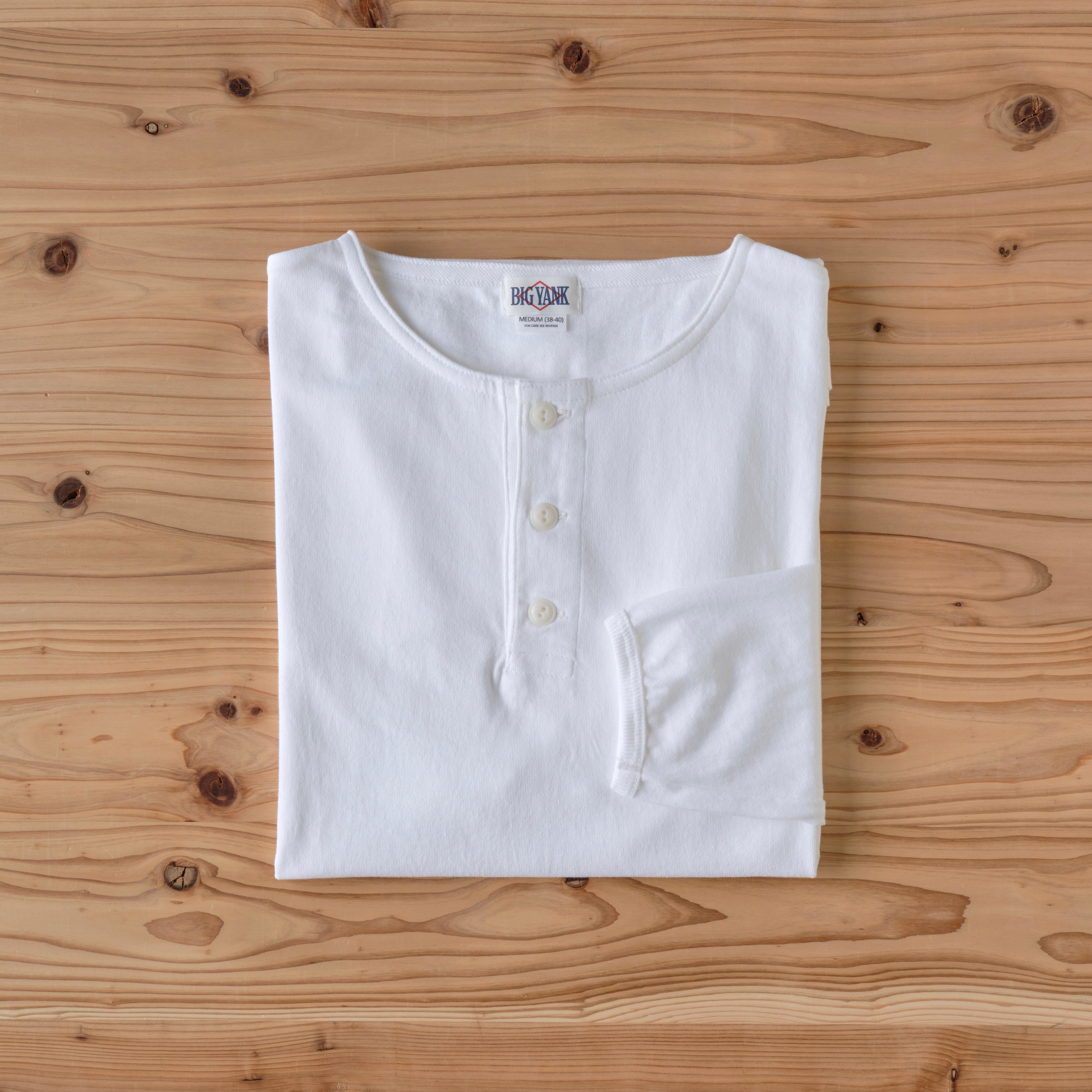 BIG YANK HENRY NECK TEE L/S – ANATOMICA NAGOYA