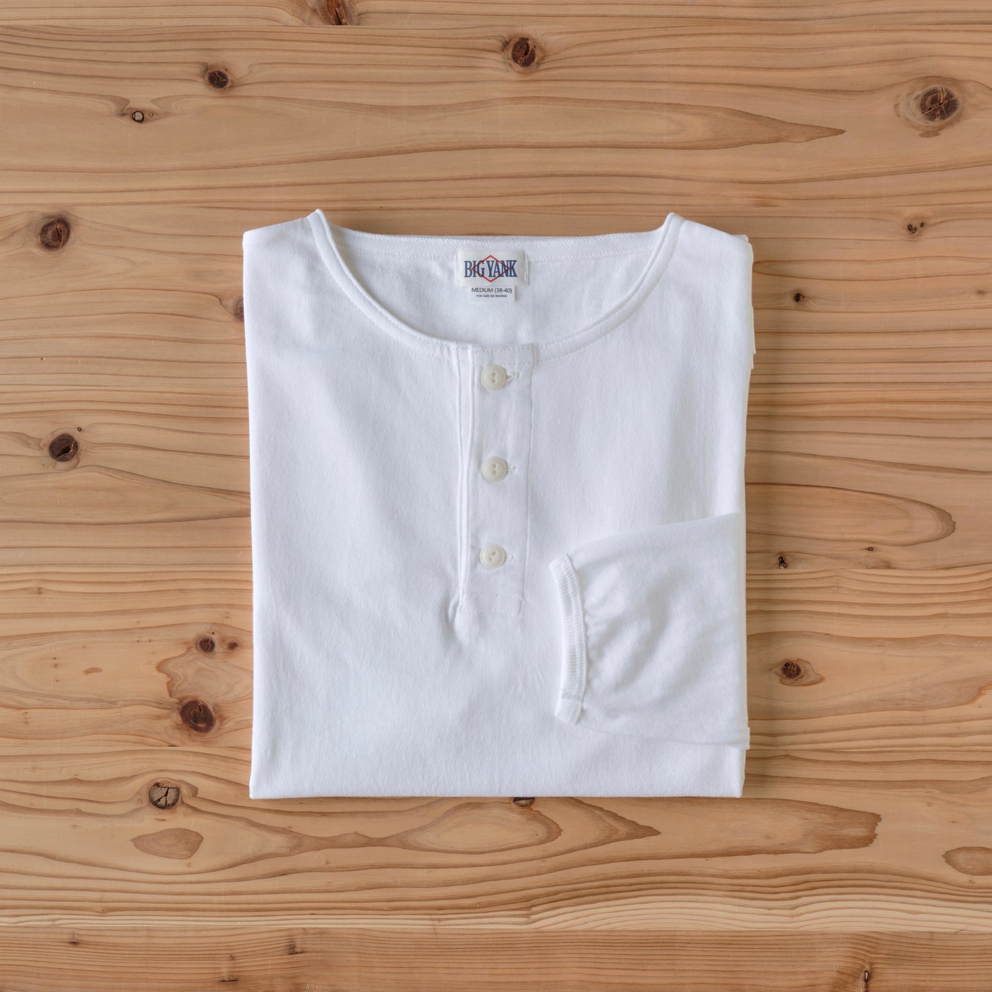 BIG YANK HENRY NECK TEE L/S【 Launch on 27th June】