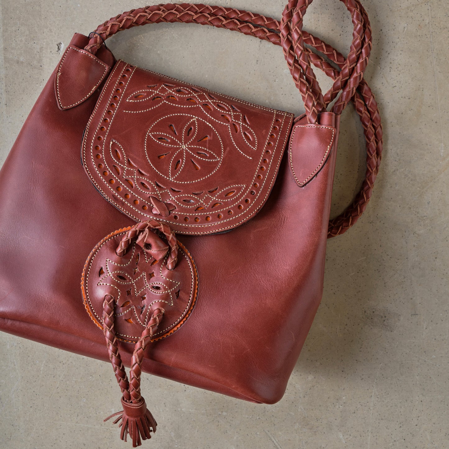 ANDALUSIA SEVILLA BAG BROWN