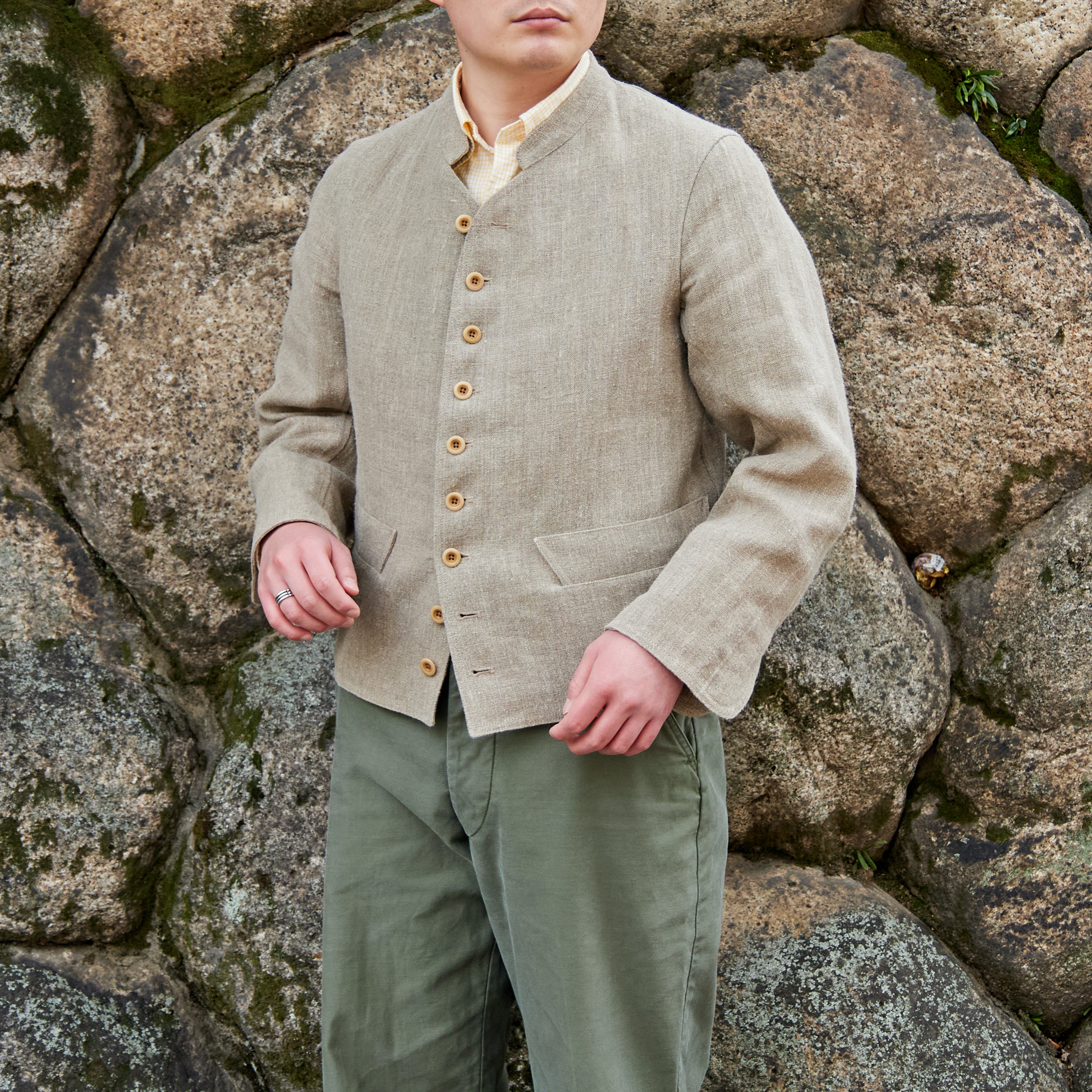 DOLMAN CHAMBRE LINEN NATURAL – ANATOMICA NAGOYA