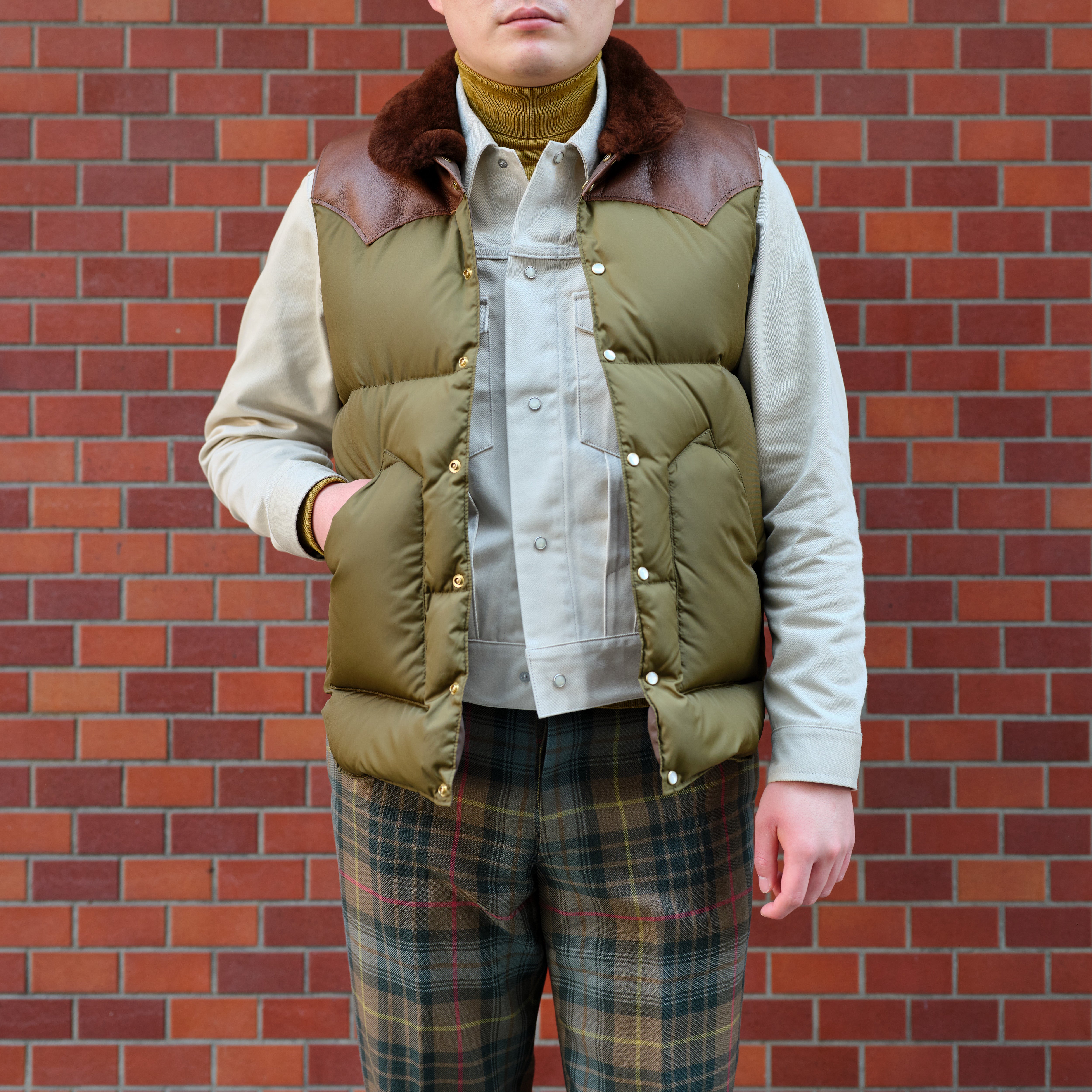 RMFC for ANATOMICA CHRISTY VEST OLIVE DRAB – ANATOMICA NAGOYA