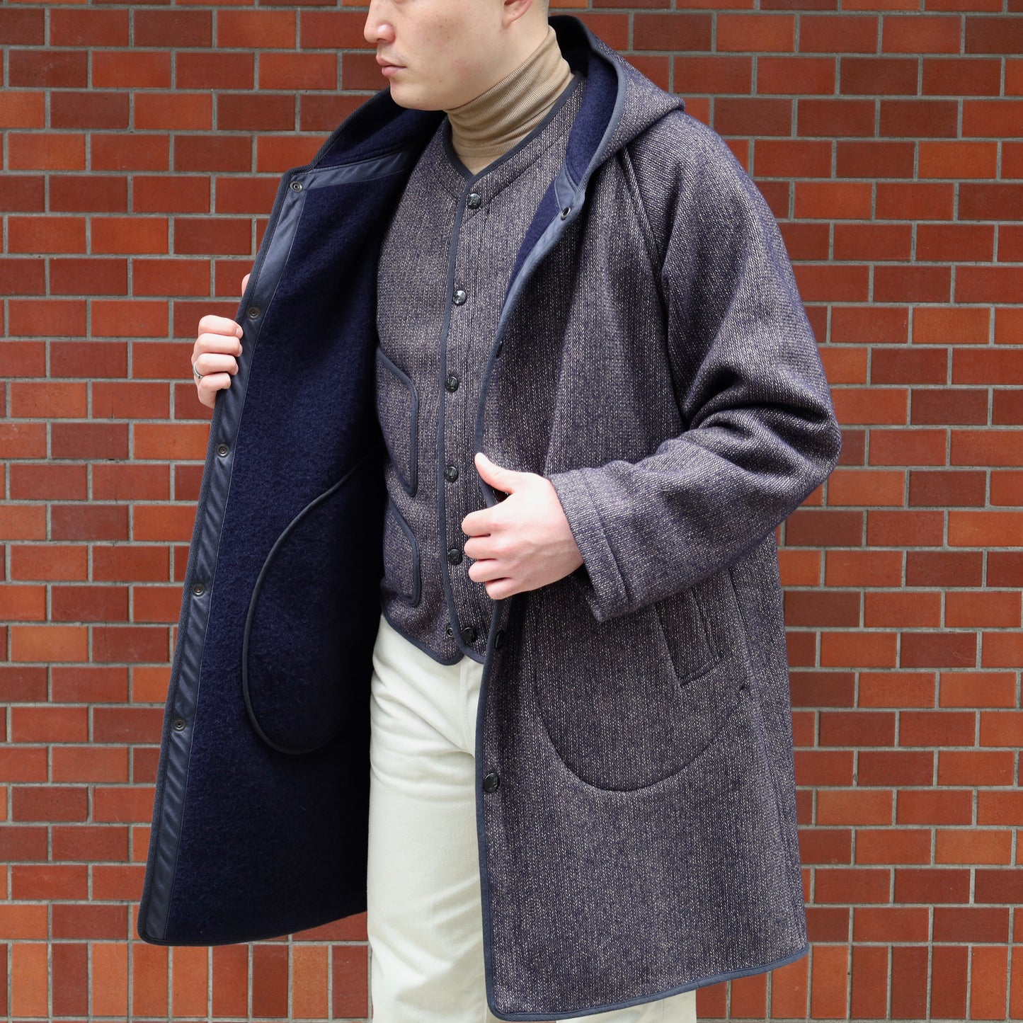 DONSHULA PARKA SALT & PEPPER