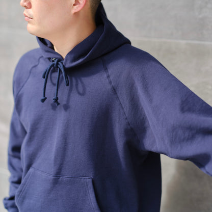 SWEAT PARKA RAGLAN SLEEVE NAVY