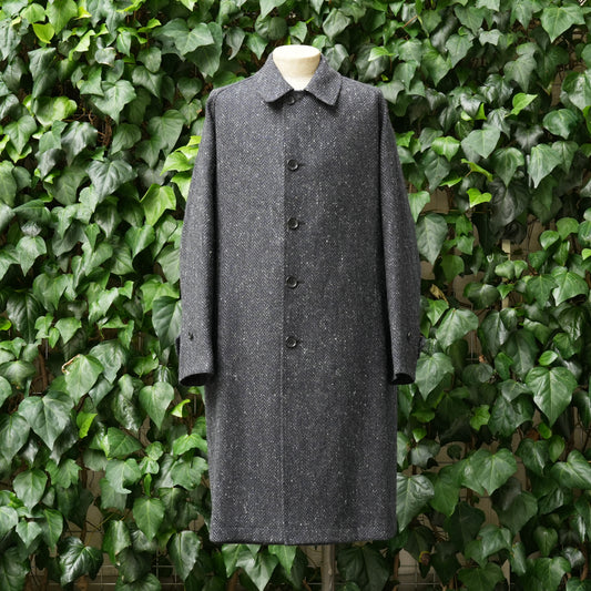 单一raglan coat II可逆黑色