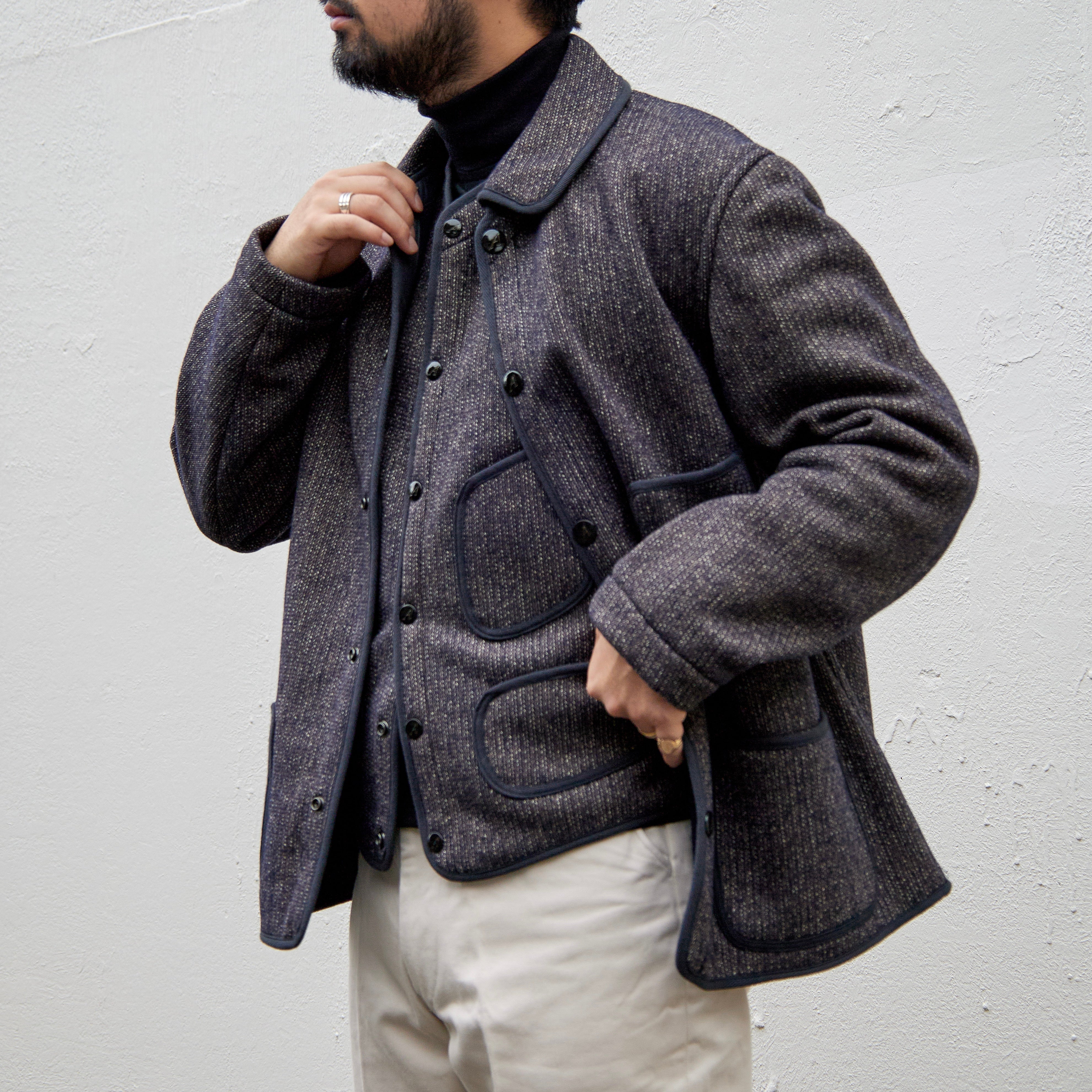 BEACH JACKET SALT & PEPPER – ANATOMICA NAGOYA