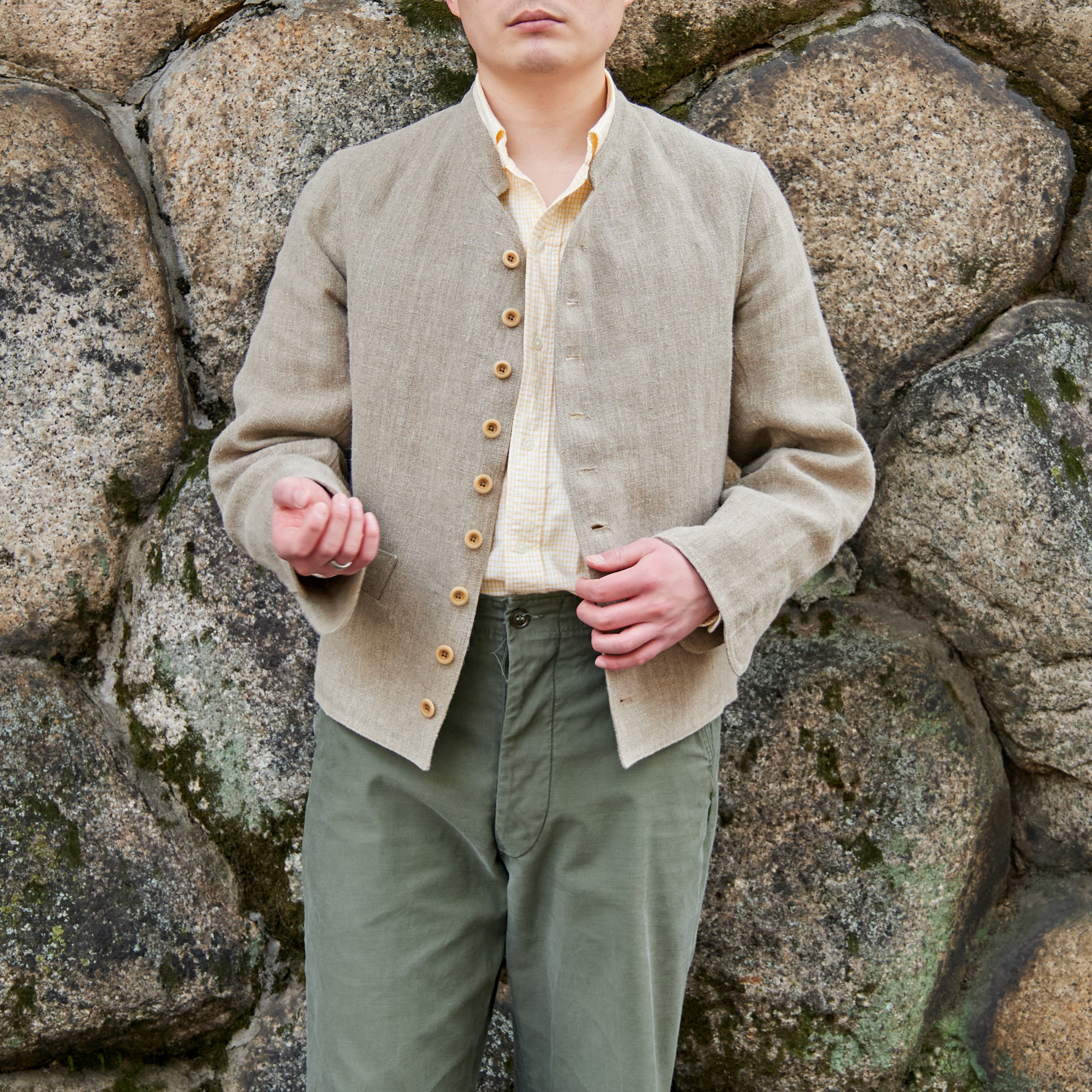 DOLMAN CHAMBRE LINEN NATURAL – ANATOMICA NAGOYA