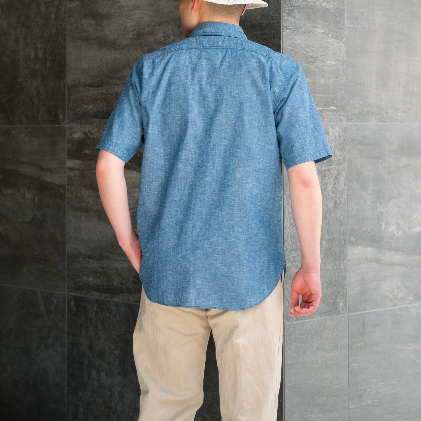 BIG YANK Y1942 SHORT SLEEVE SHIRTS CHAMBRAY