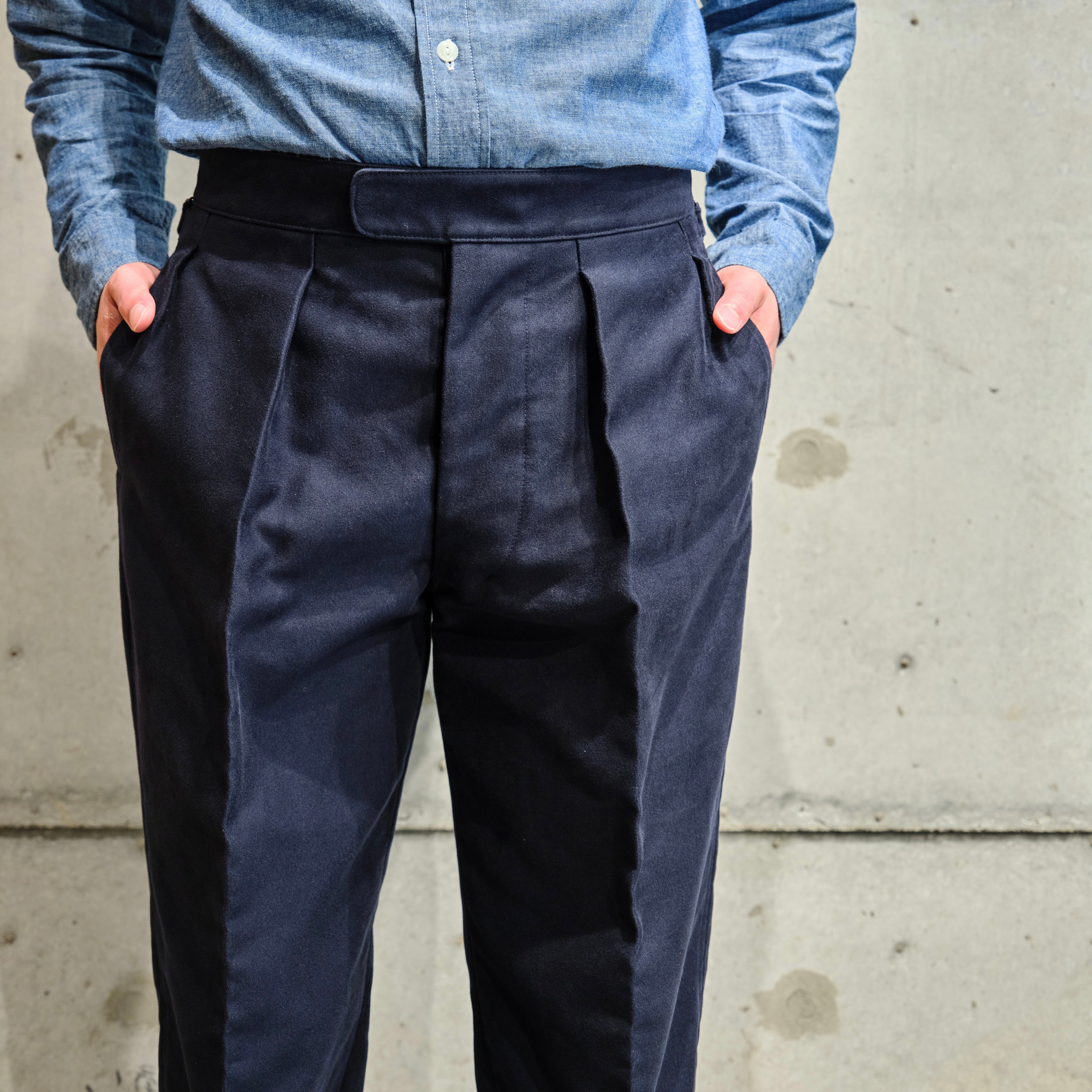 ROYAL MARINE PANTS Ⅱ MOLESKIN – ANATOMICA NAGOYA ROYAL MARINE PANTS Ⅱ MOLESKIN – ANATOMICA NAGOYA
