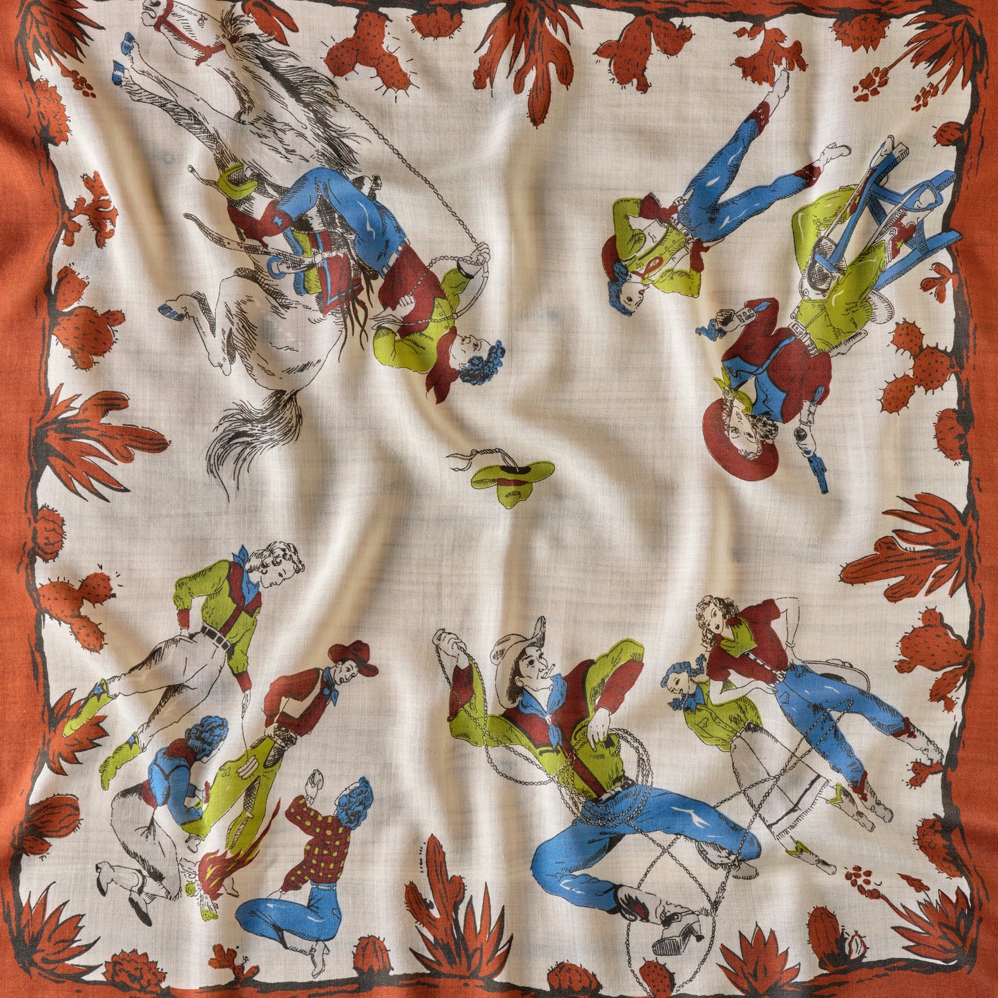 SQUARE SCARF WESTERN