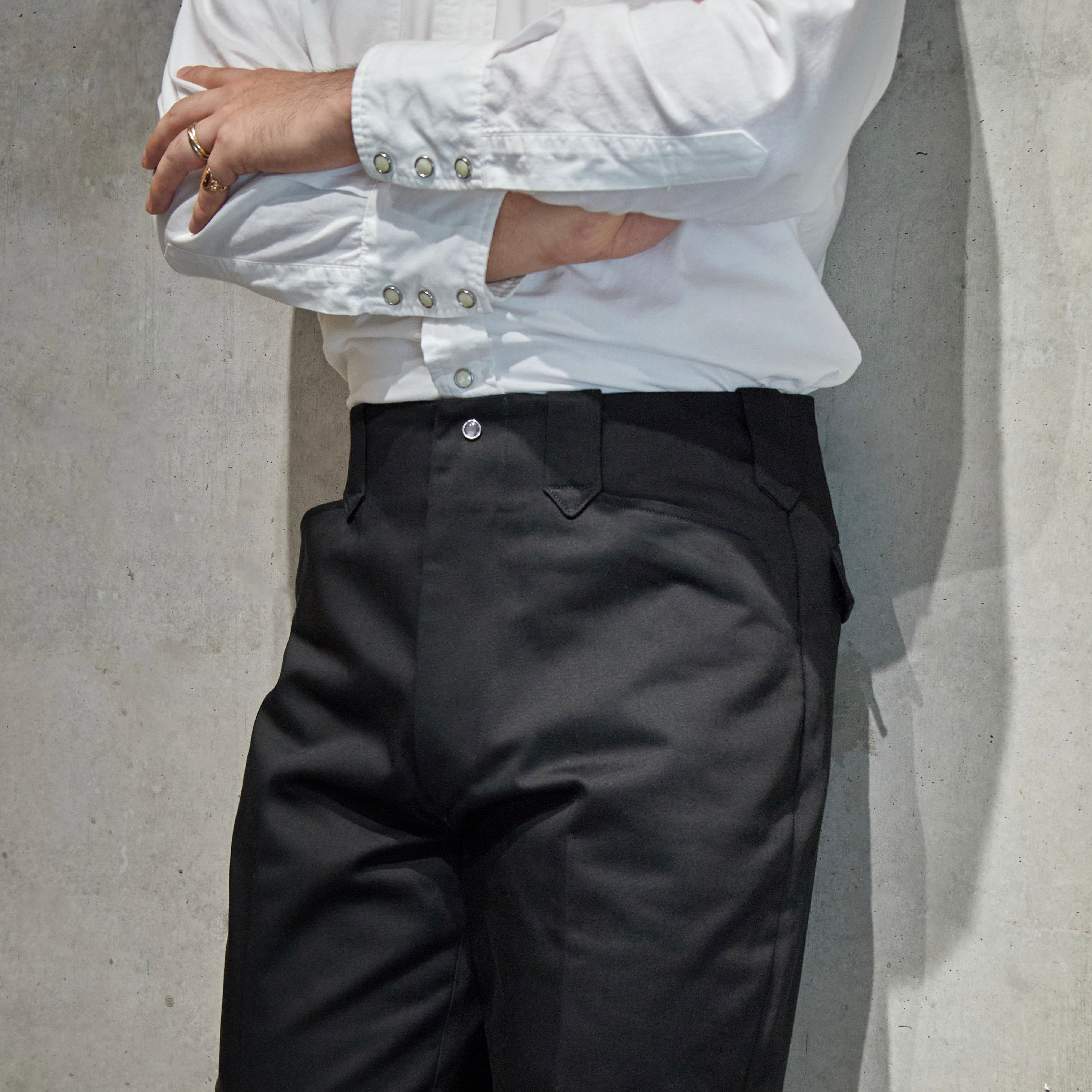 NAGOYA 10th ANNIVERSARY ITEM】HARRISON PANTS BLACK – ANATOMICA NAGOYA