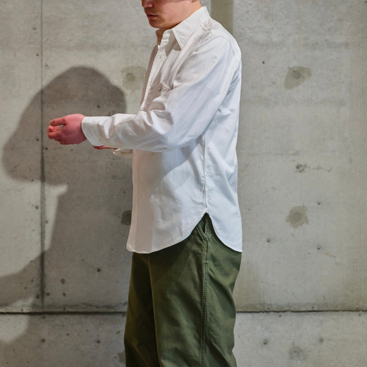 BIG YANK Y1943 SHRITS L/W HRRING-BONE