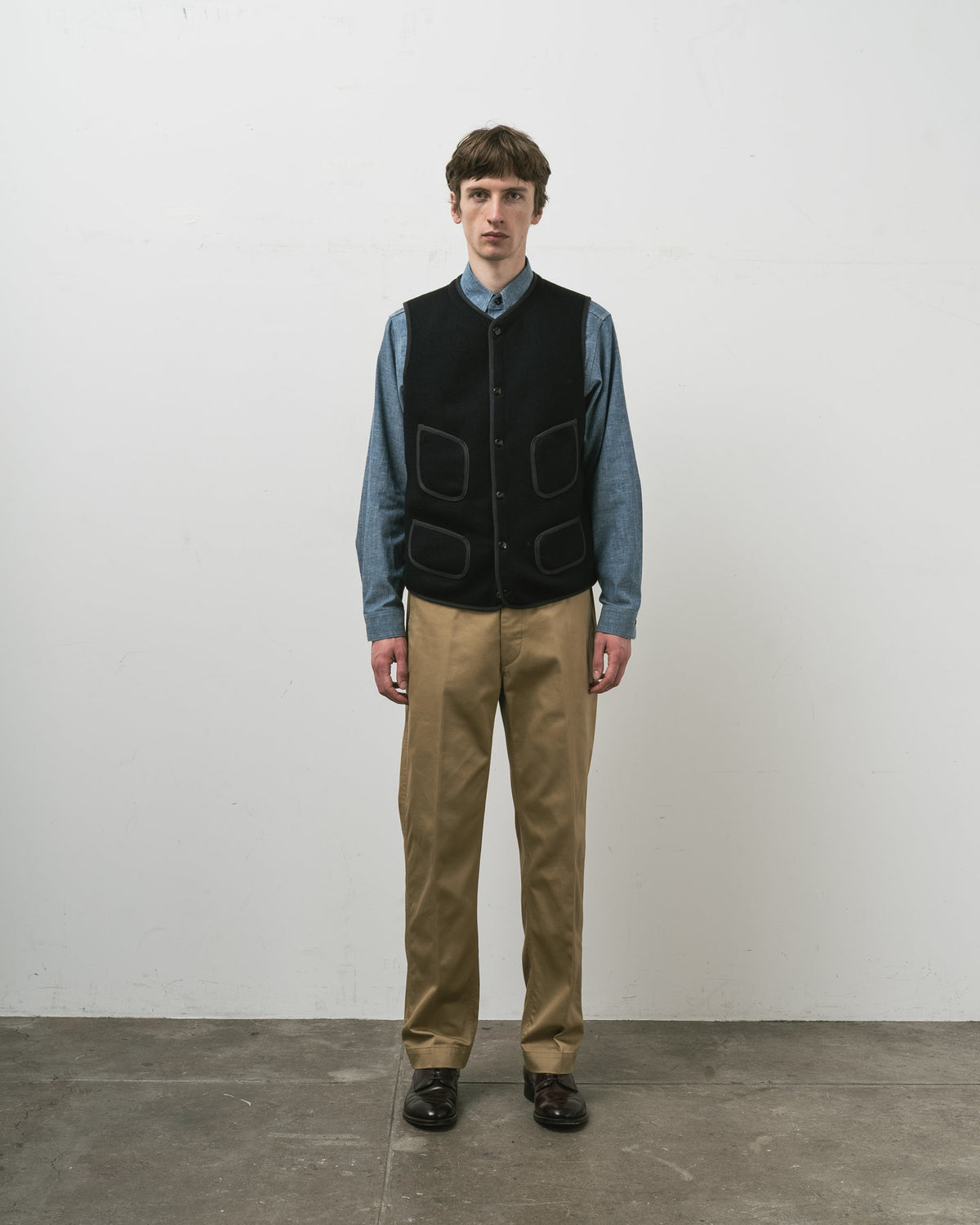 【Restock on Saturday, October 10th】 BEACH CLOTH VEST NAVY