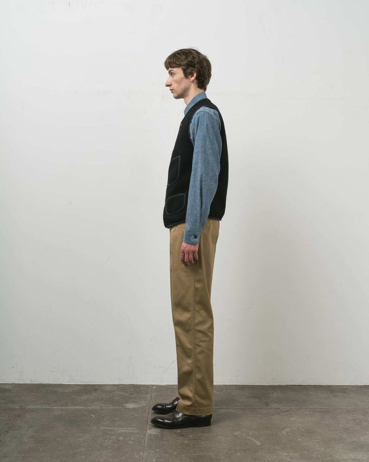 【Restock on Saturday, October 10th】 BEACH CLOTH VEST NAVY