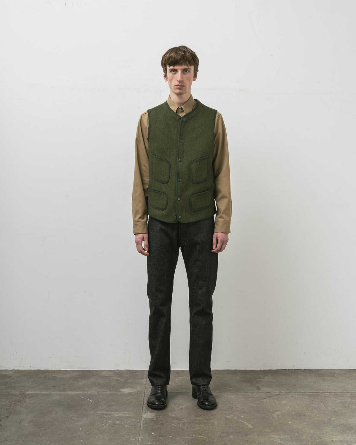 【Launch on Saturday, October 10th】  BEACH CLOTH VEST OLIVE