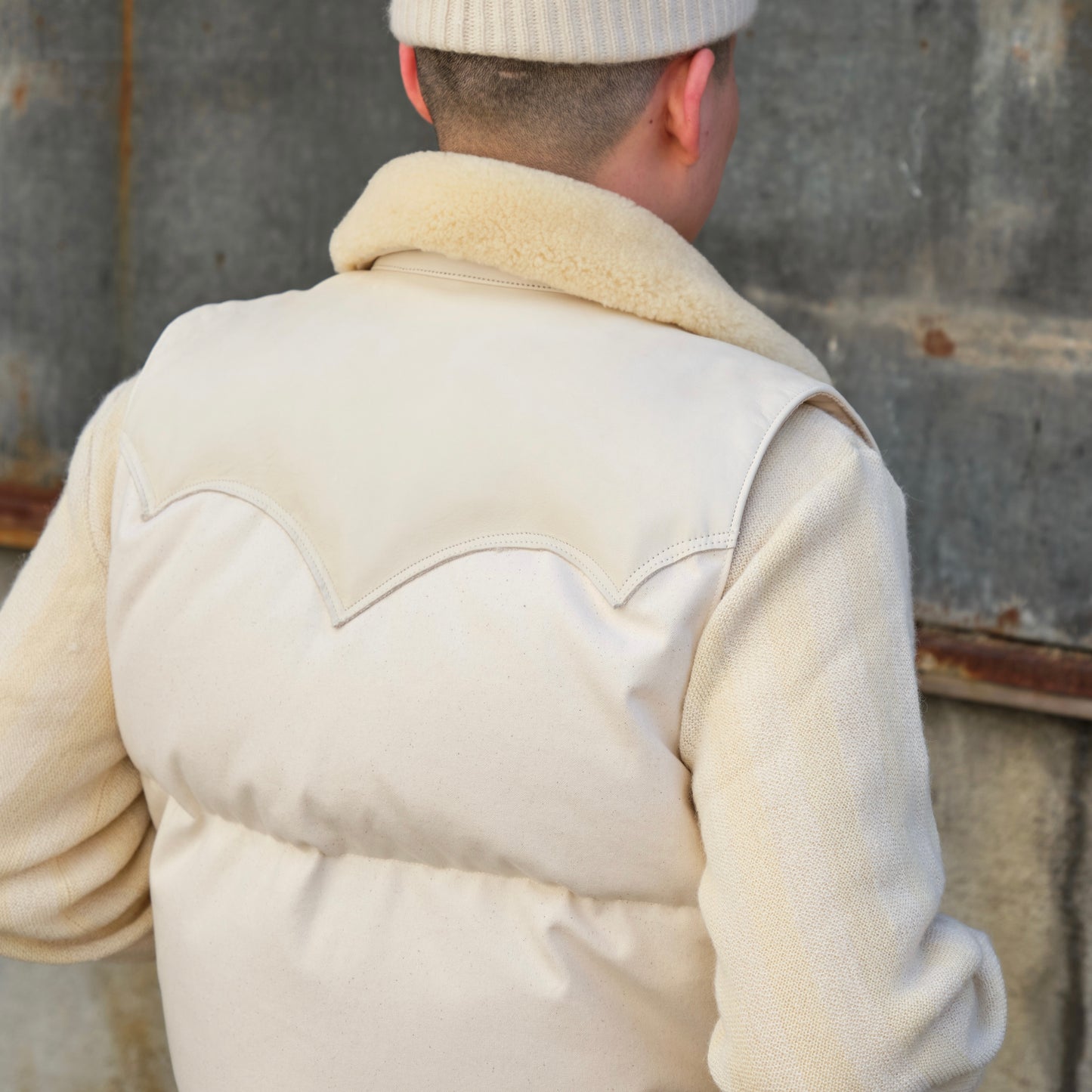 RMFC for ANATOMICA CHRISTY VEST DUCK NATURAL