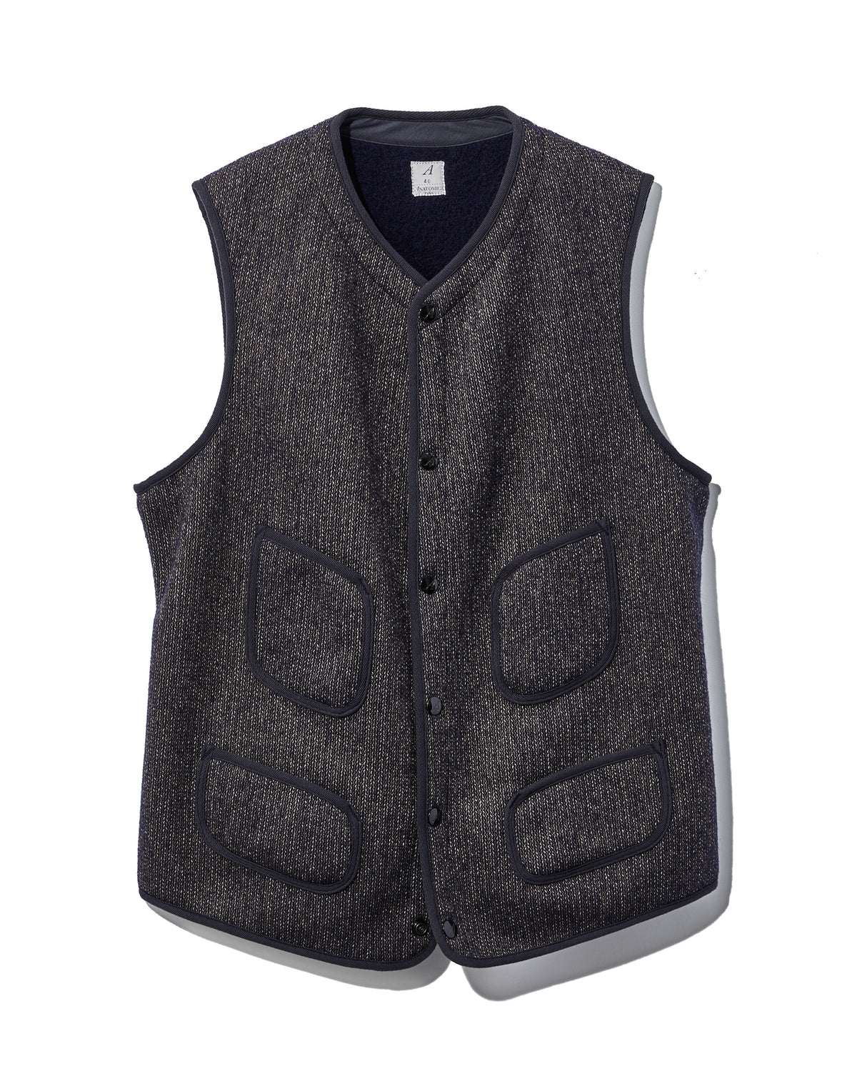 【Restock on Saturday, October 3rd】 BEACH CLOTH VEST SALT & PEPPER