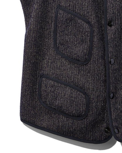 BEACH CLOTH VEST SALT & PEPPER