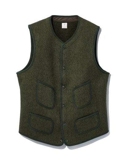 BEACH CLOTH VEST OLIVE