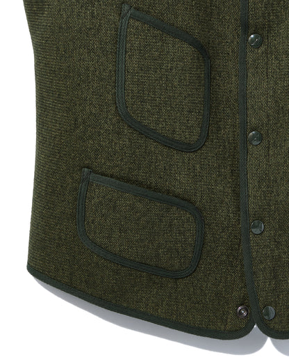 BEACH CLOTH VEST OLIVE
