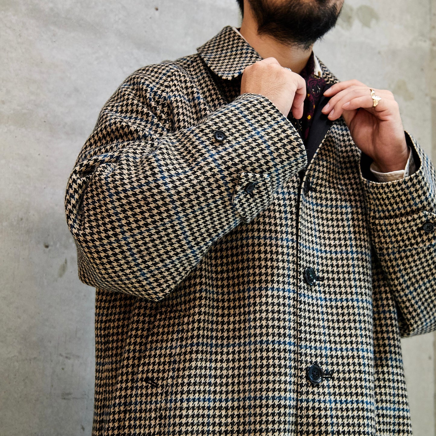 SINGLE RAGLAN COAT Ⅱ REVERSIBLE BLACK for 2025FW