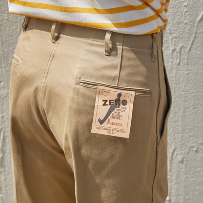 CHINO ZERO TWILL KHAKI